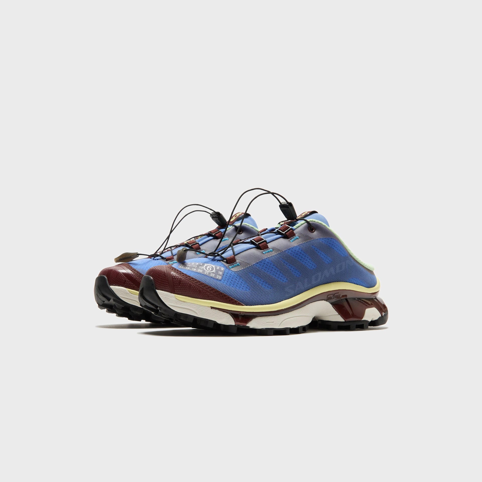 MM6 Maison Margiela x Salomon XT-4 Mule - Ultramarine / Rum Raisin / Yellow