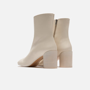 MM6 Maison Margiela Leather Ankle Boot - Sandshell