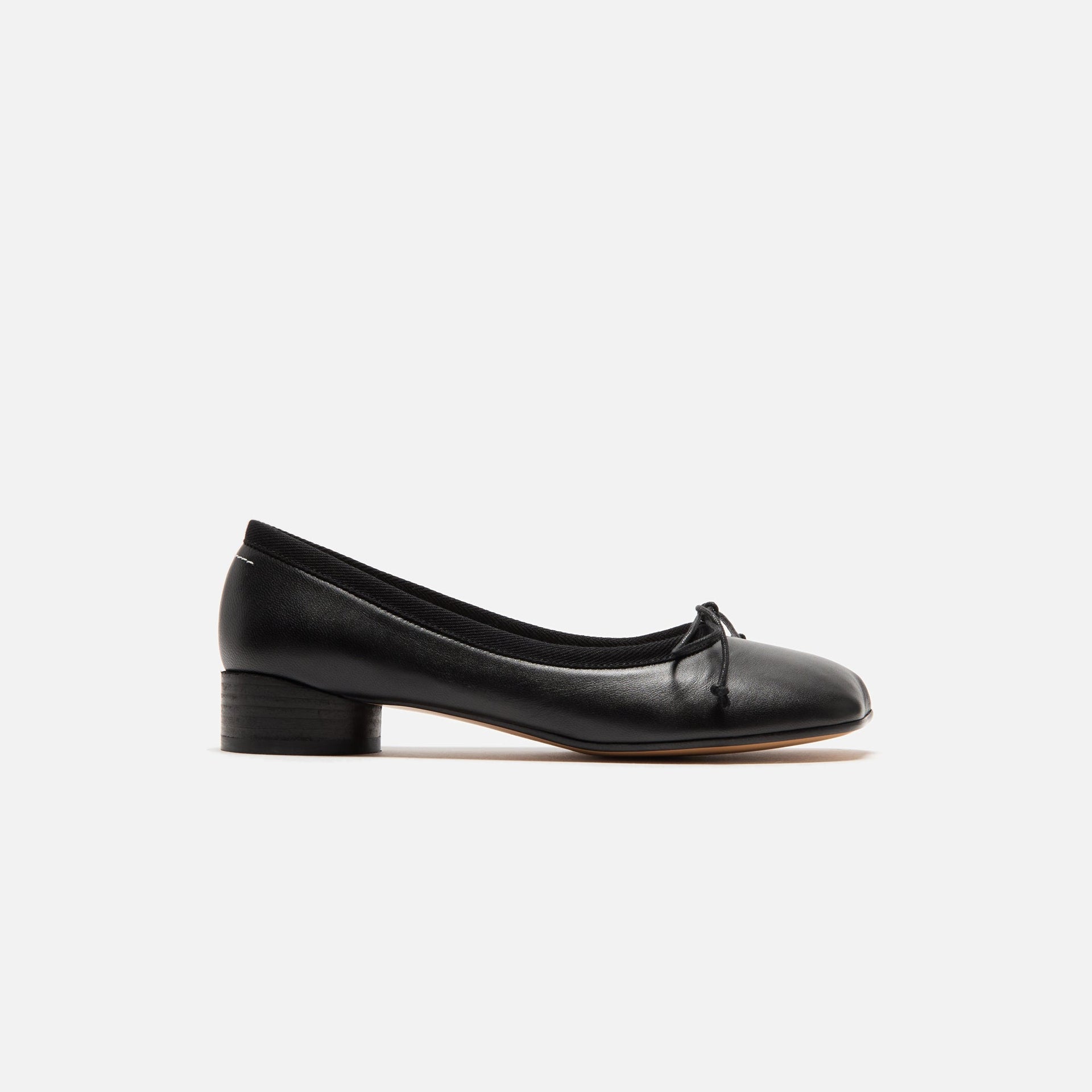 MM6 Maison Margiela Ballet Shoe - Black