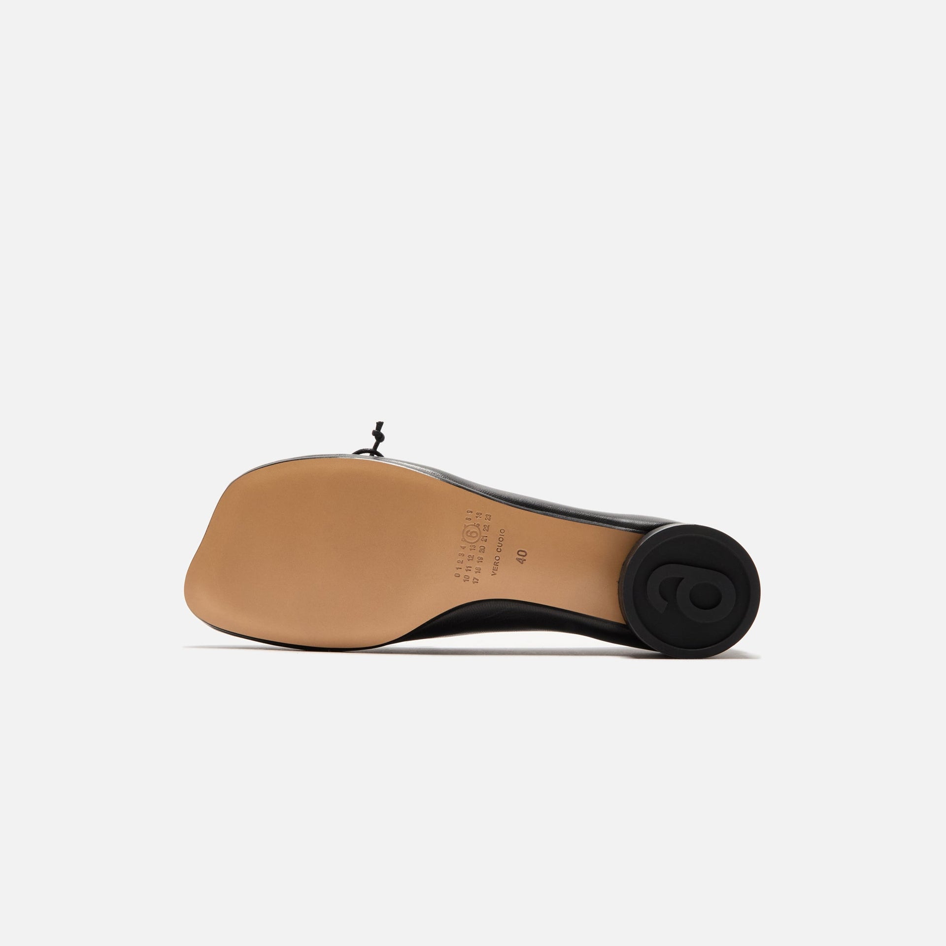 MM6 Maison Margiela Ballet Shoe - Black