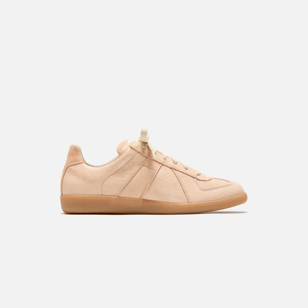 スニーカー MAISON MARGIELA Men Sneakers Beige S57WS0513P8170 HA839 Maison Margiela Yellow/Black Vintage Low Top Sneaker Replica