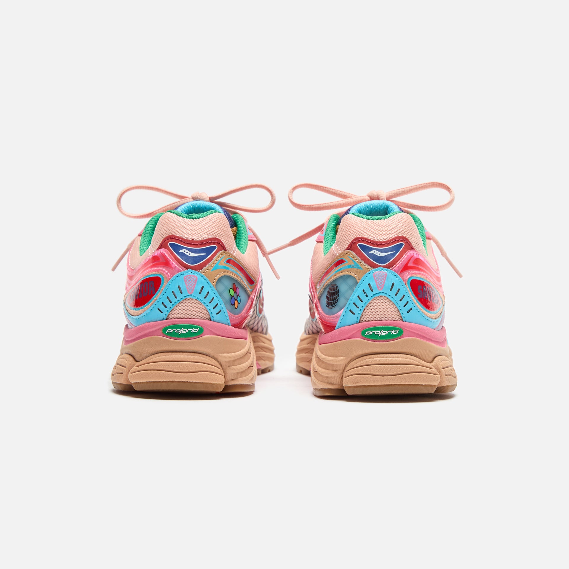 Saucony x Jae Tips Progrid Omni 9 - Tan / Pink