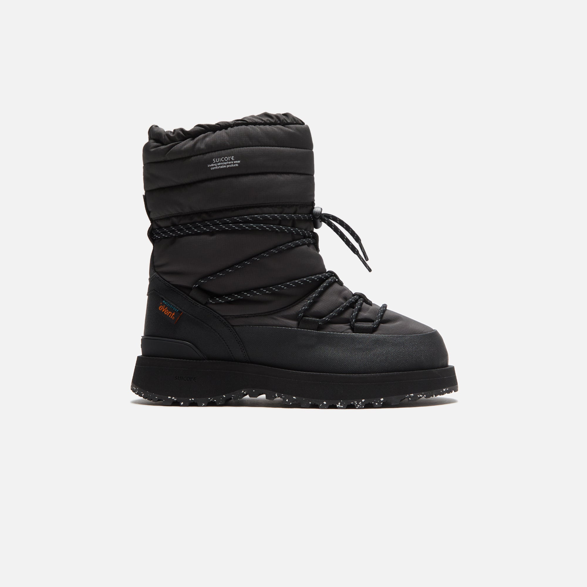 Suicoke BOWER-Evab Hi Lace - Black – Kith Europe