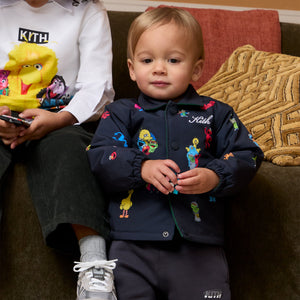 Kith Kids for Sesame Street Reversible Coaches Jacket - Black