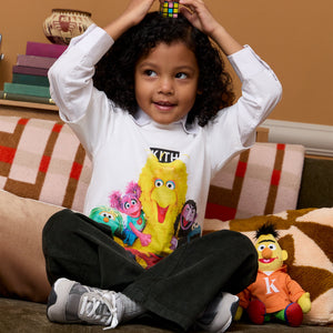 Kith Kids for Sesame Street Group Hug Tee - White