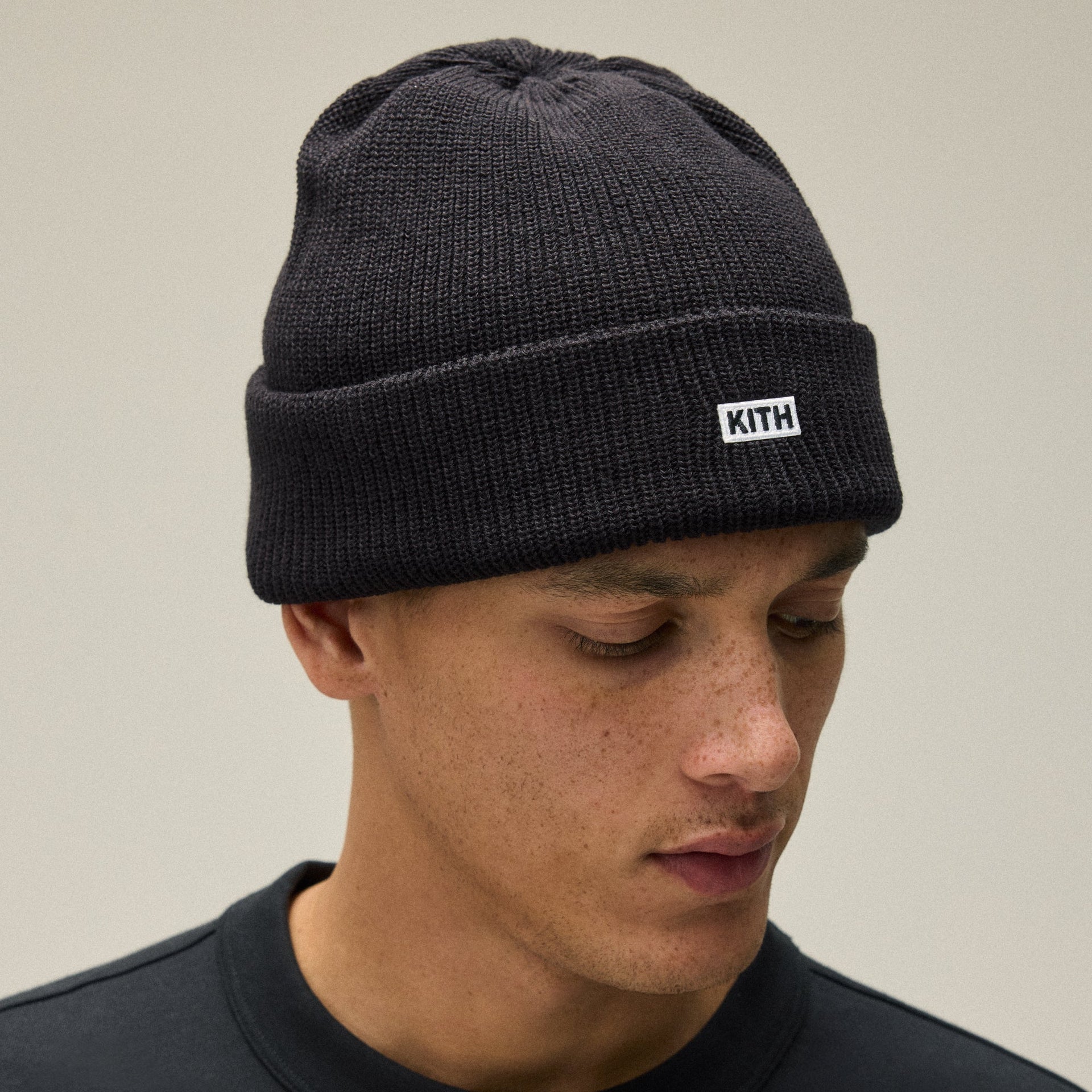 Kith Classic Beanie - Black