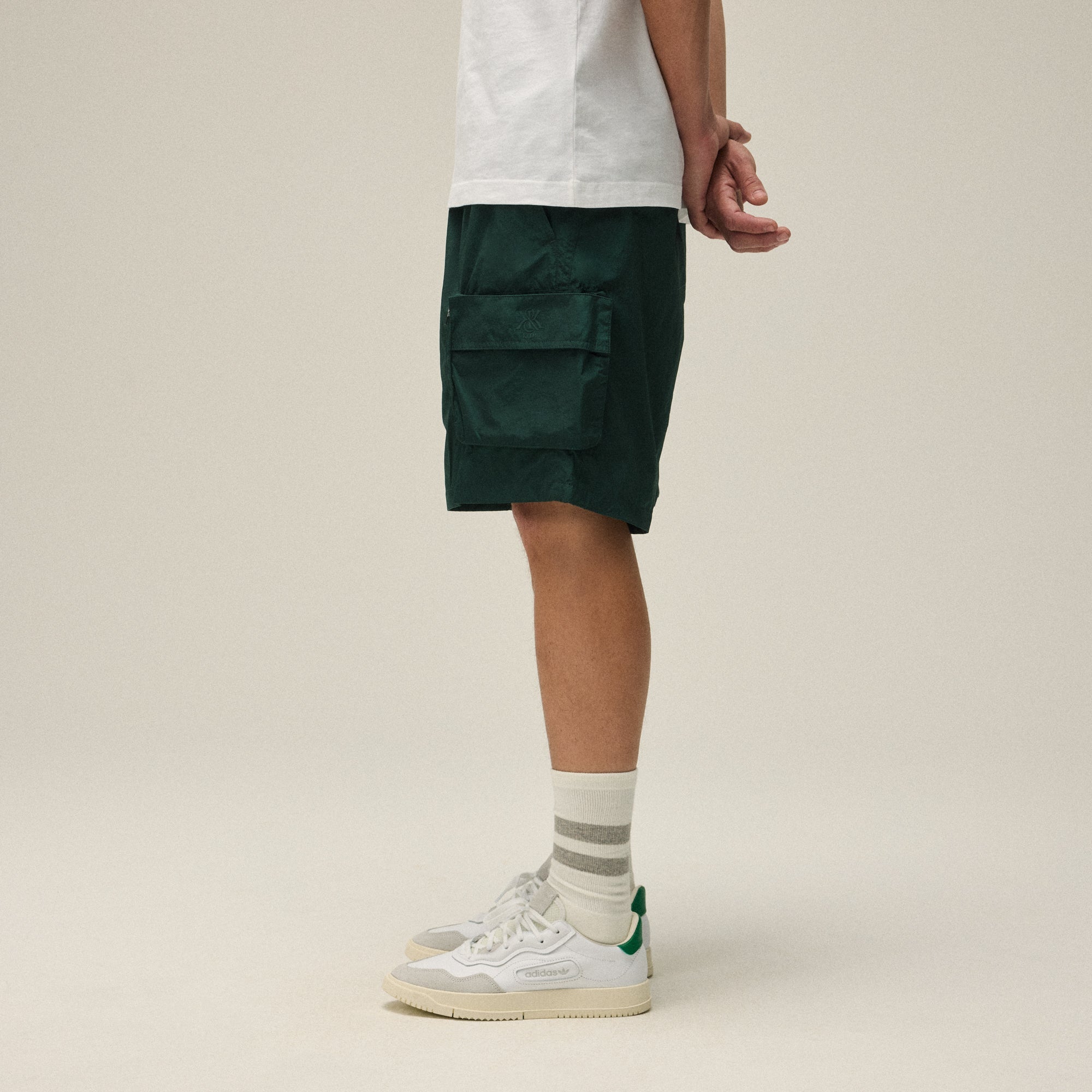Kith Wrinkle Nylon Evan Cargo Short - Stadium – Kith Europe