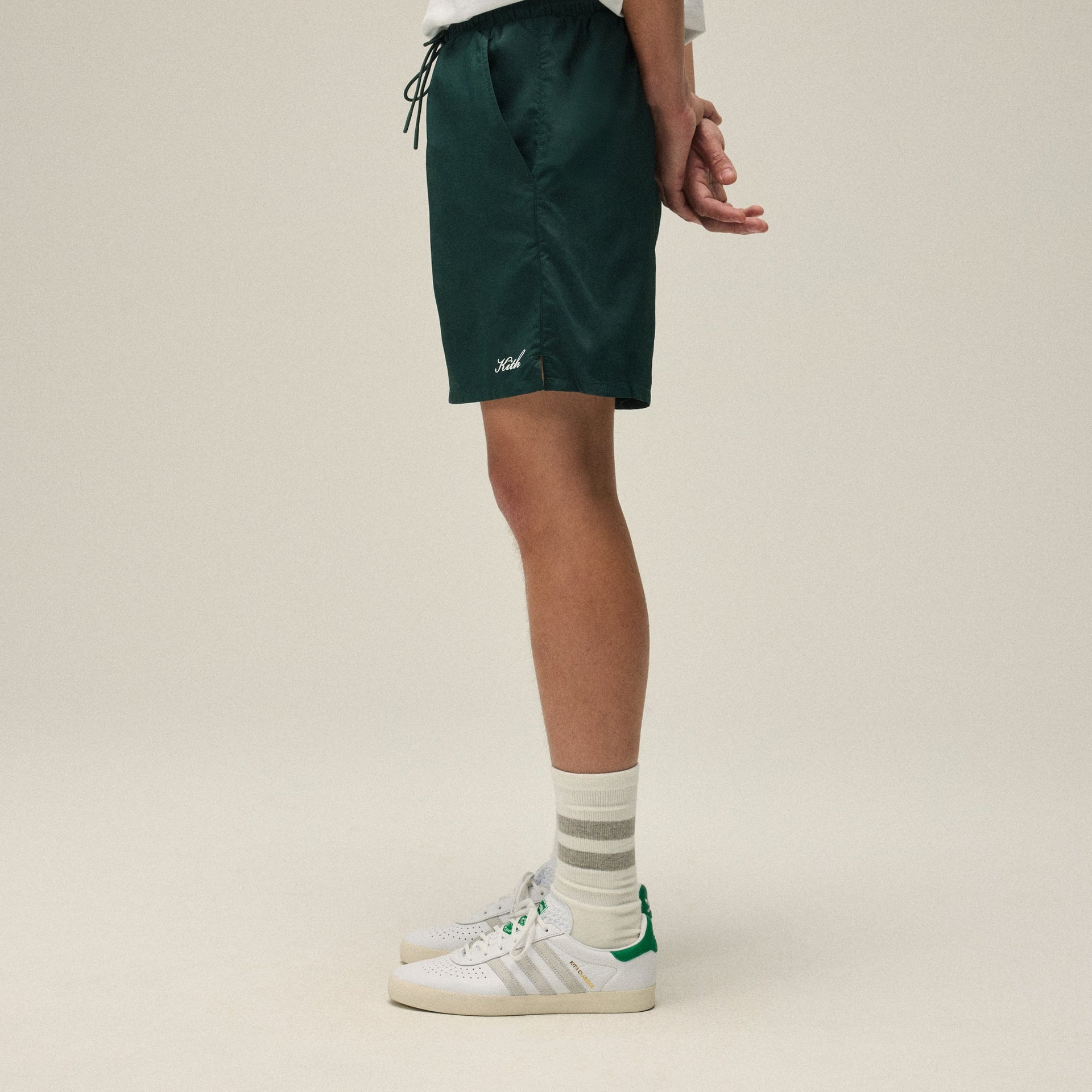 Kith Twill Collins Swim Short - Stadium