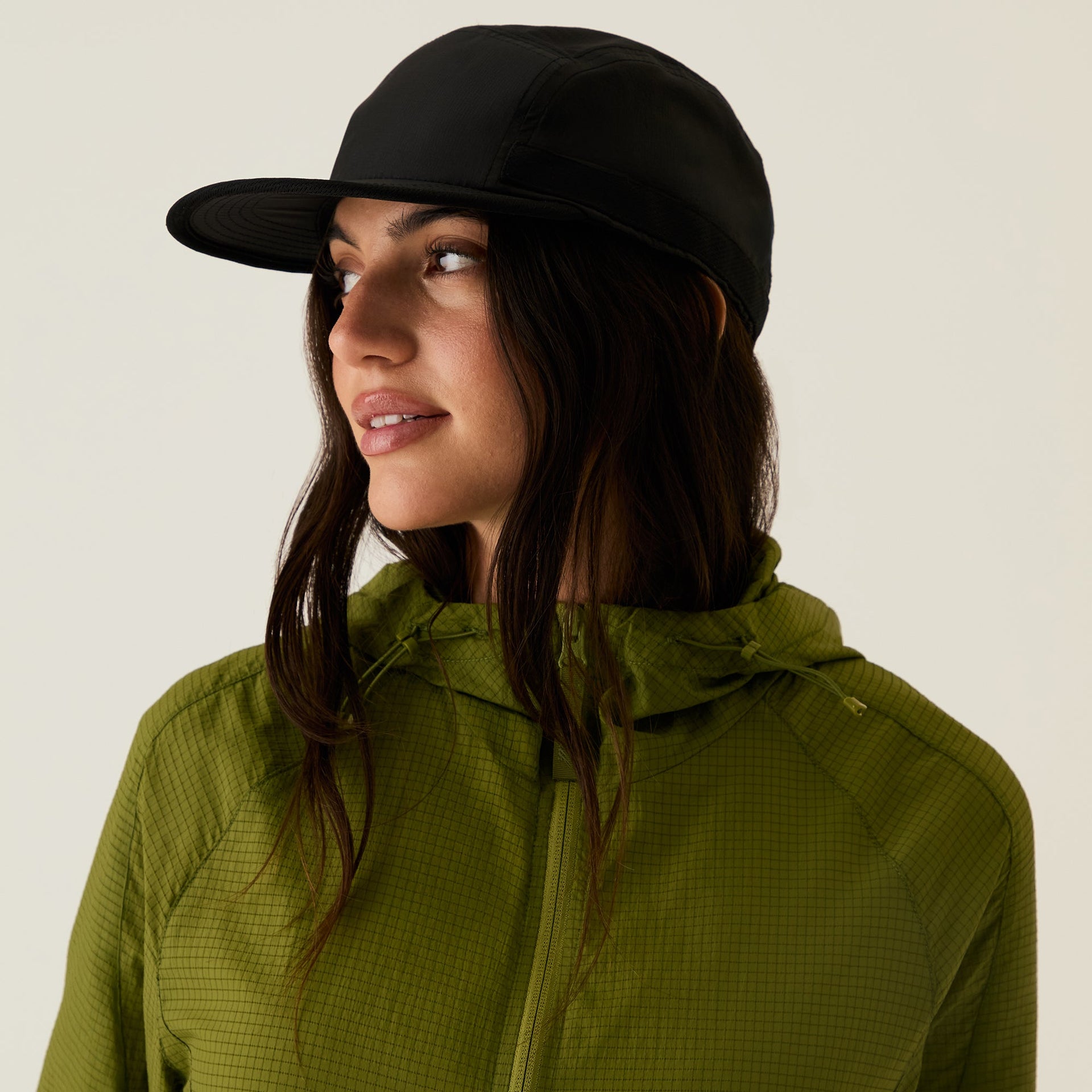 Kith Women Collapsible Griffey Ripstop Camper Cap - Black