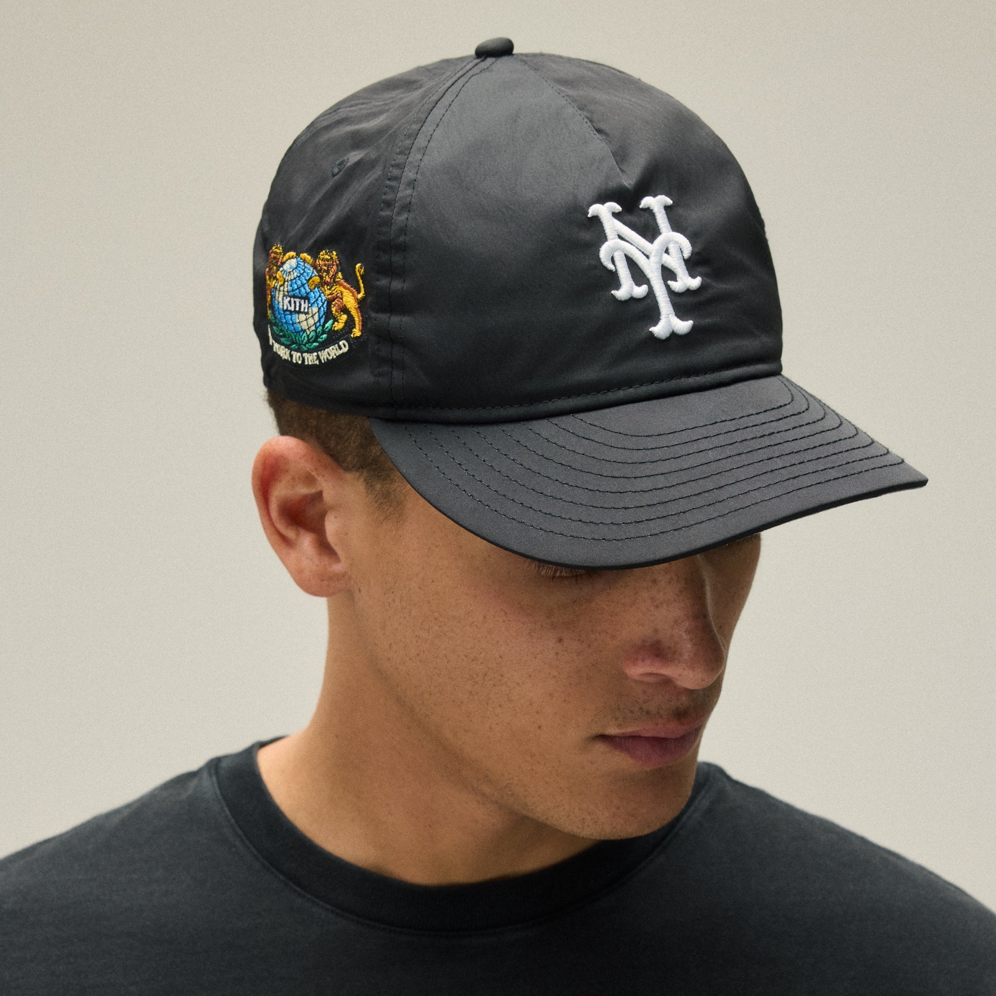 GoodFellas KITH ブラック ベースボールキャップ KITH GoodFellas ブラックキャップ - メルカリ