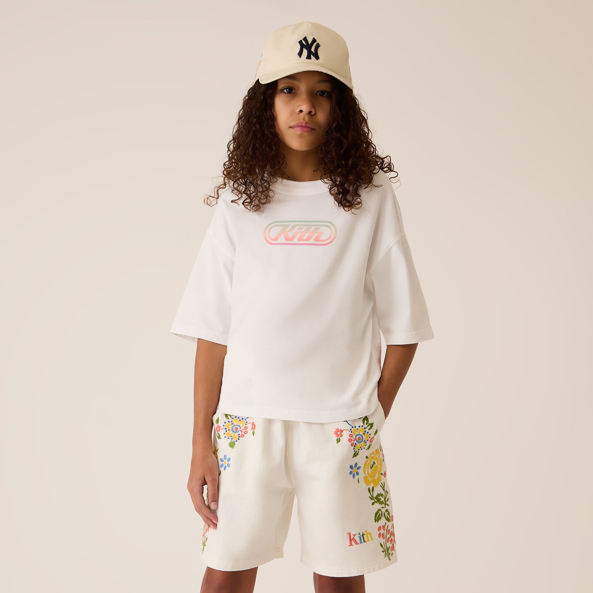 Kith Kids Graphic Logo Leonard Tee - White – Kith Europe
