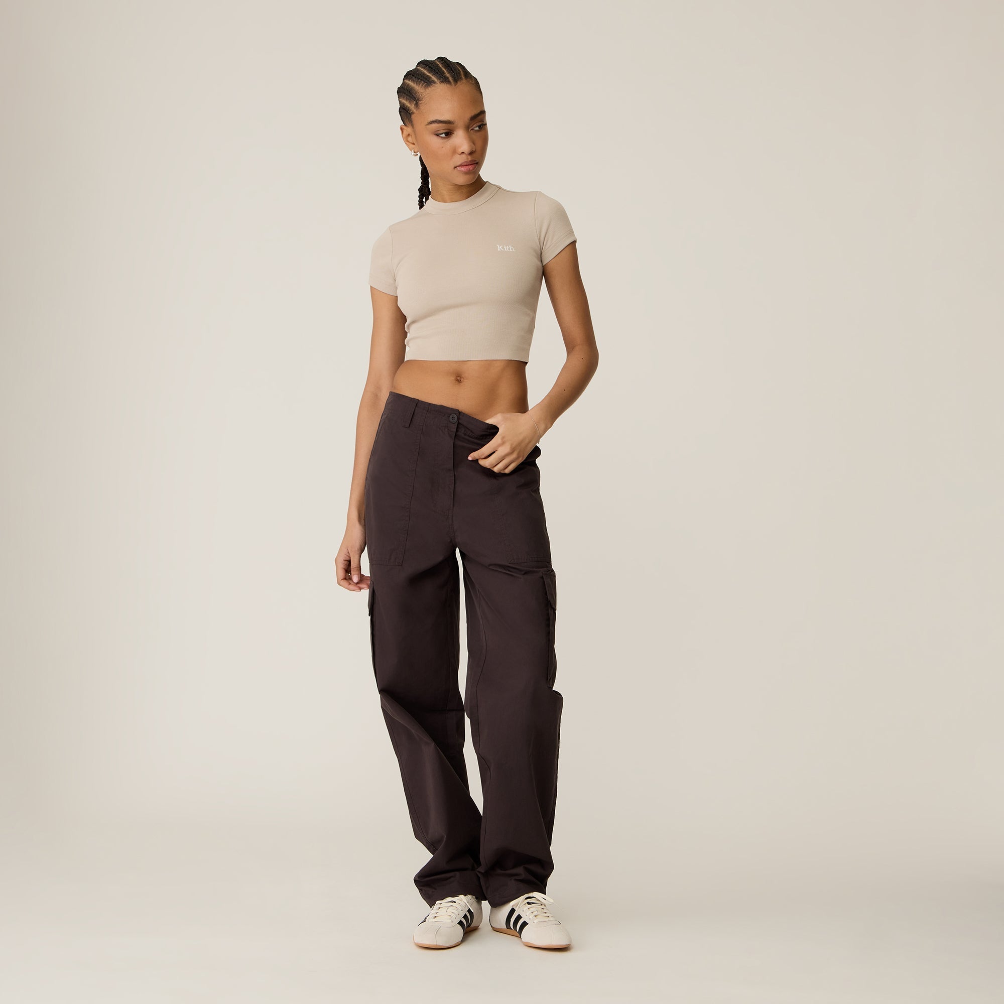トップス Kith Women Mulberry Tee purple Kith Women Mulberry Tee II - Bare – Kith Europe