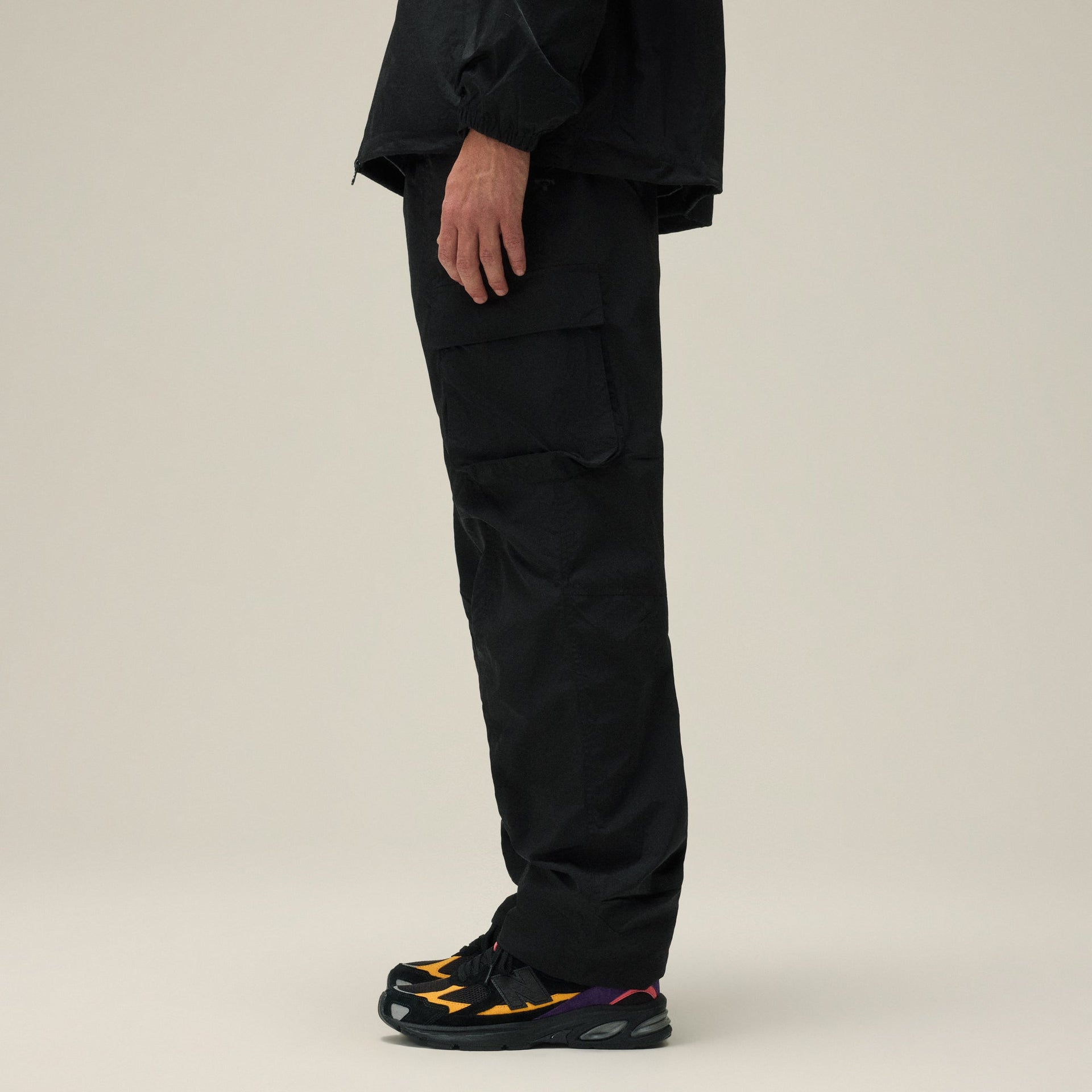 Kith Wrinkle Nylon Bristol Cargo Pant - Black