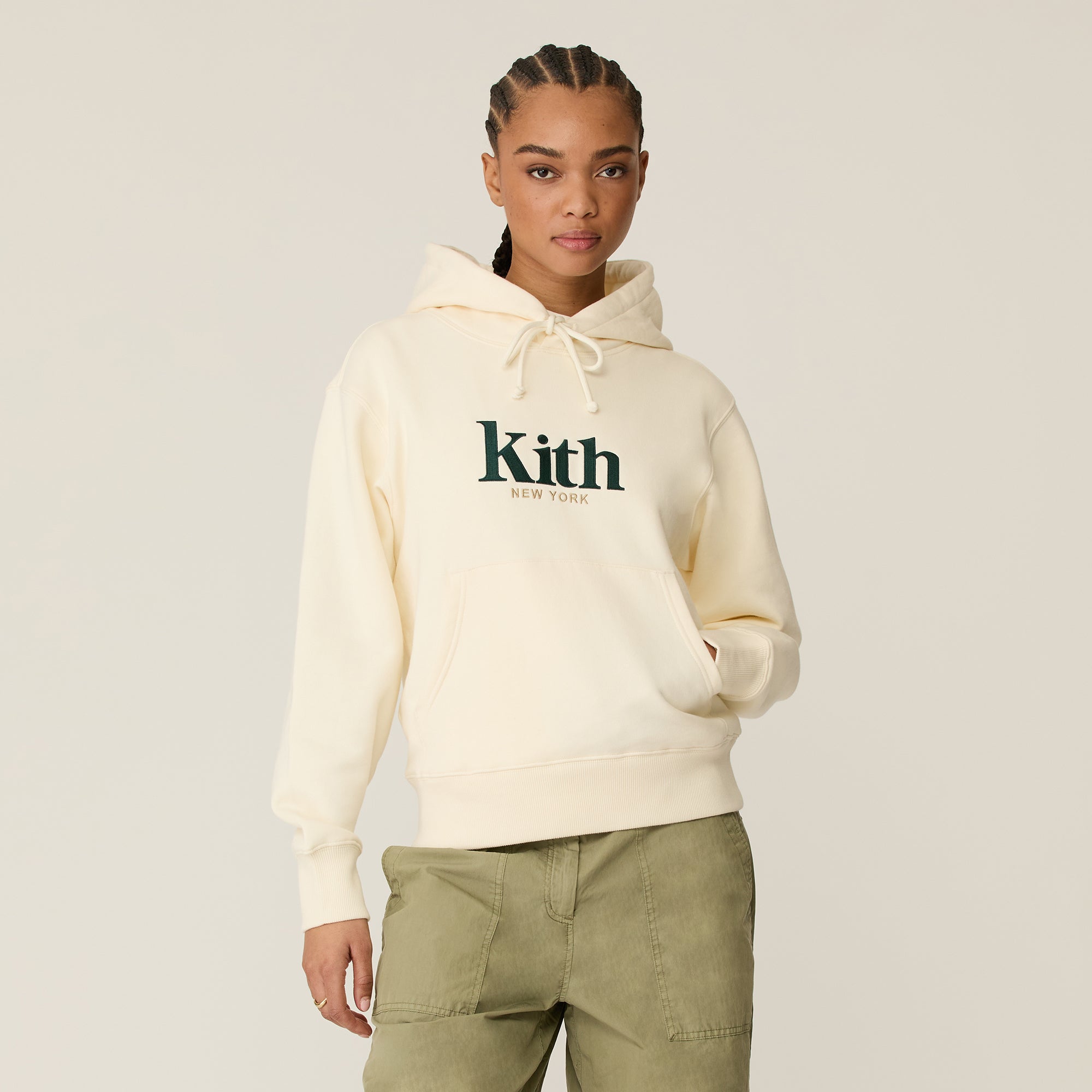 Kith Women Jane New York Hoodie II - Sandrift – Kith Europe