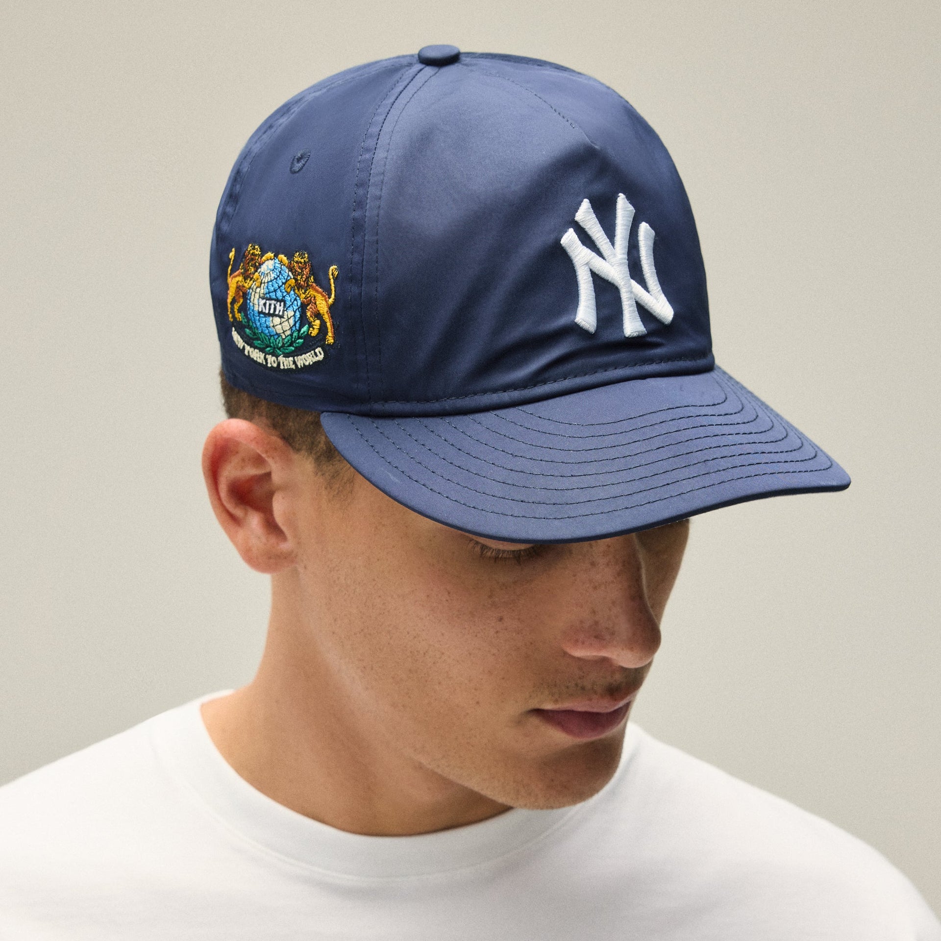 Kith & New Era for the Yankees Nylon 9FIFTY A-Frame - Nocturnal