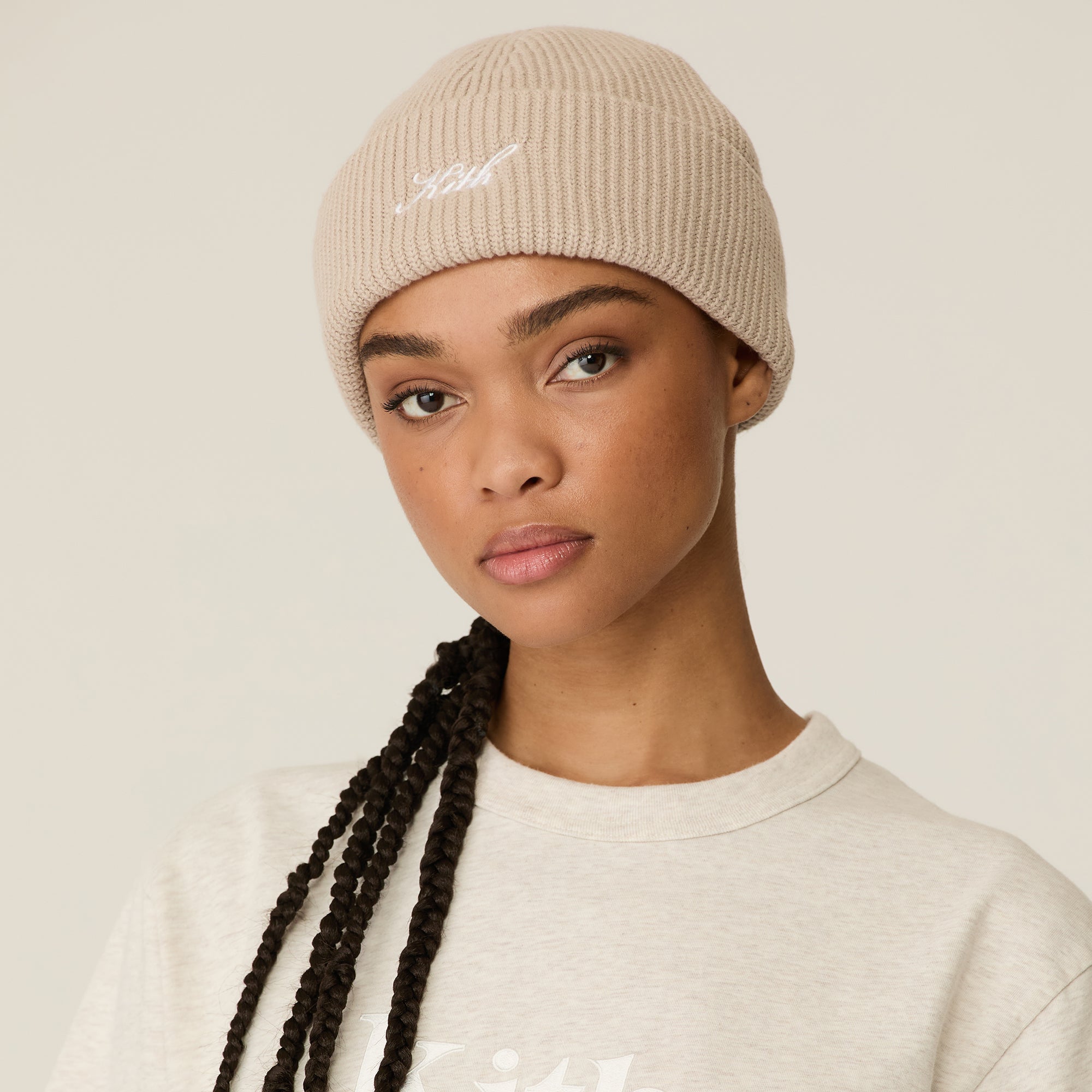 Kith Women Script Mia Beanie - Bare – Kith Europe