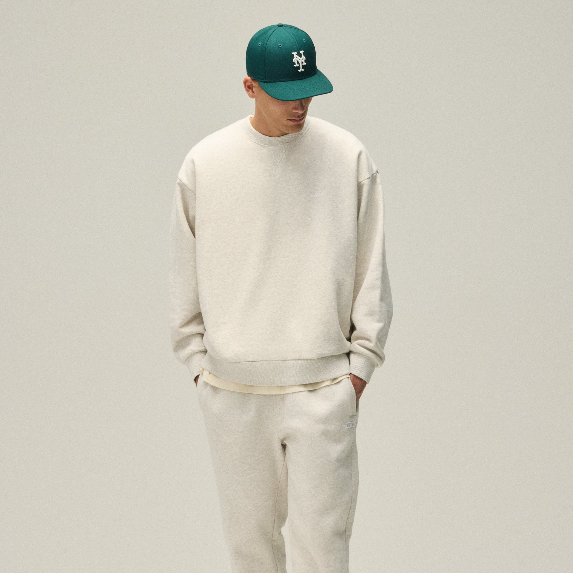 Kith Nelson Crewneck - Sandy Heather