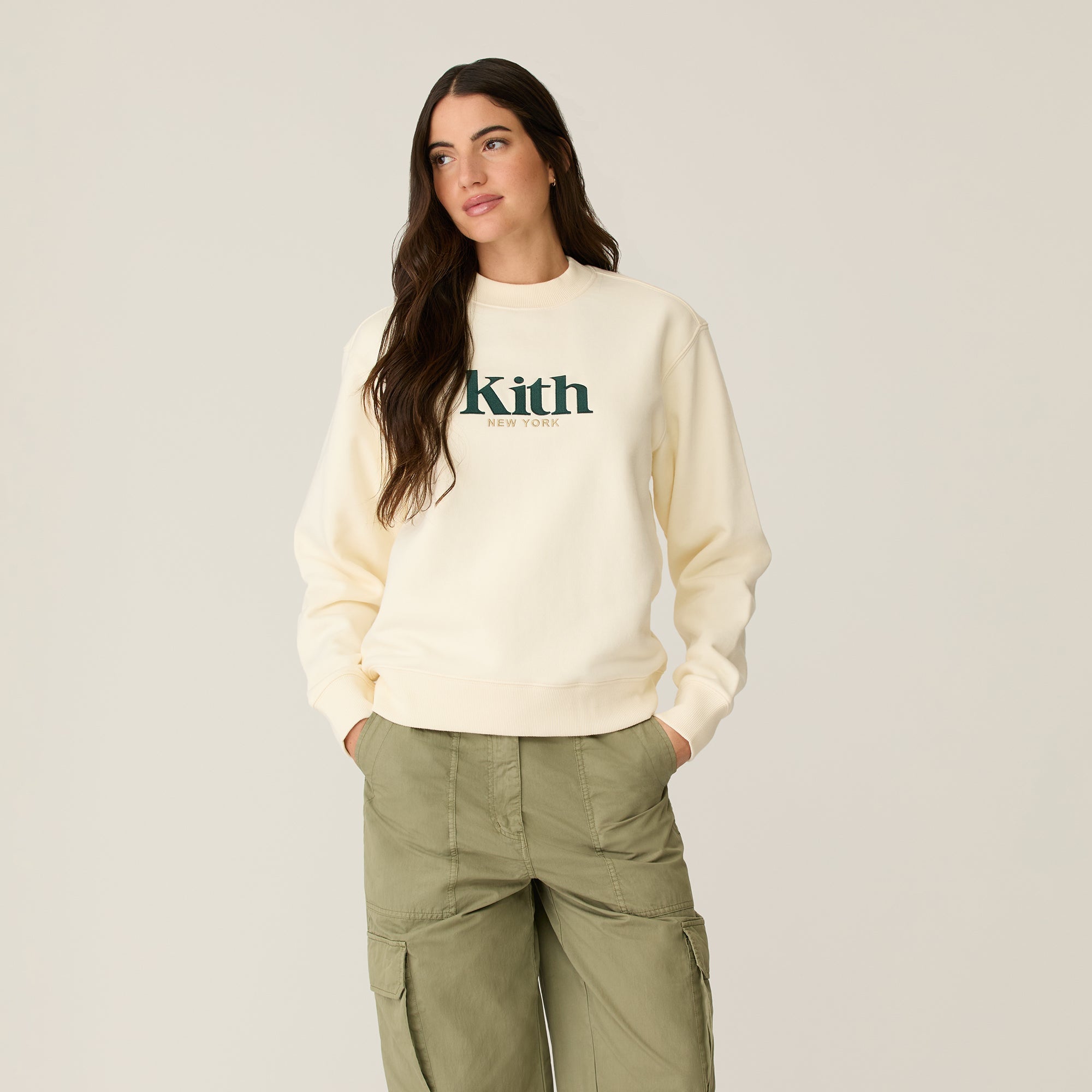 Kith Women Jane New York Hoodie II - Sandrift – Kith Europe