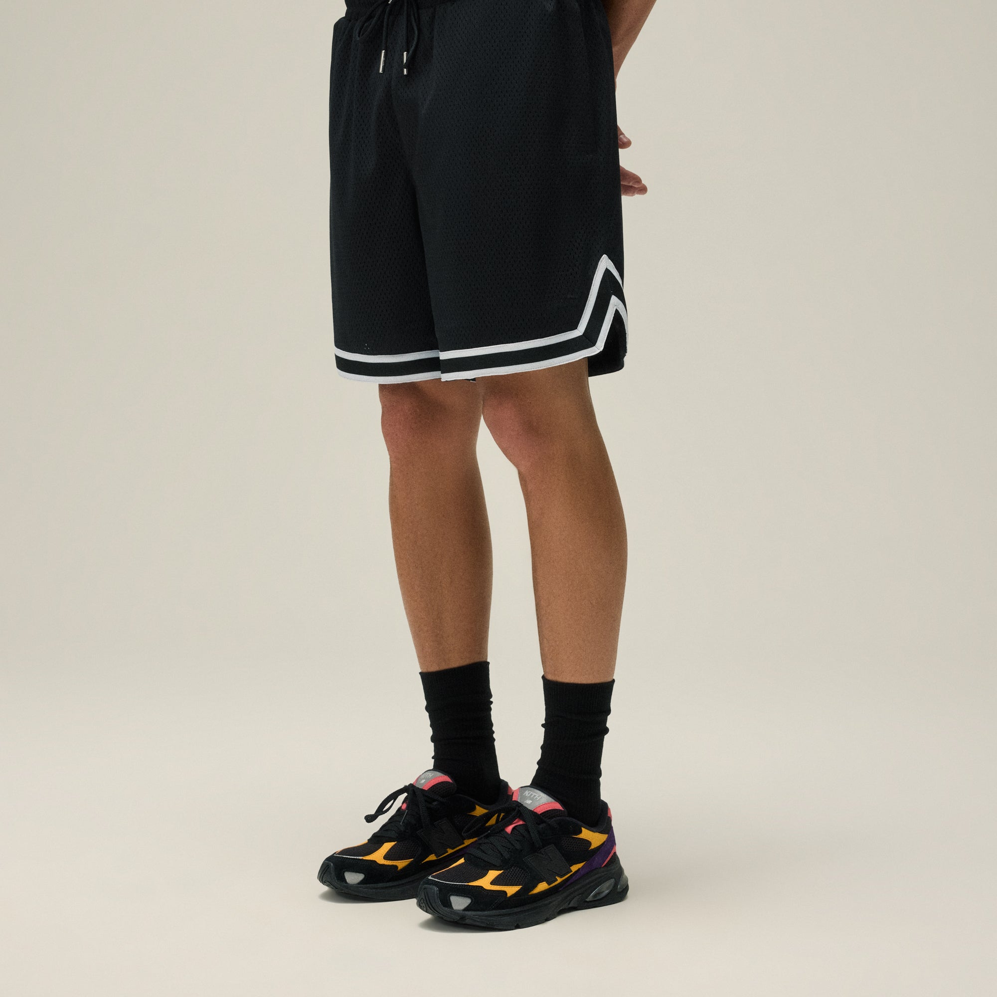 Kith Curtis Mesh Short - Black – Kith Europe
