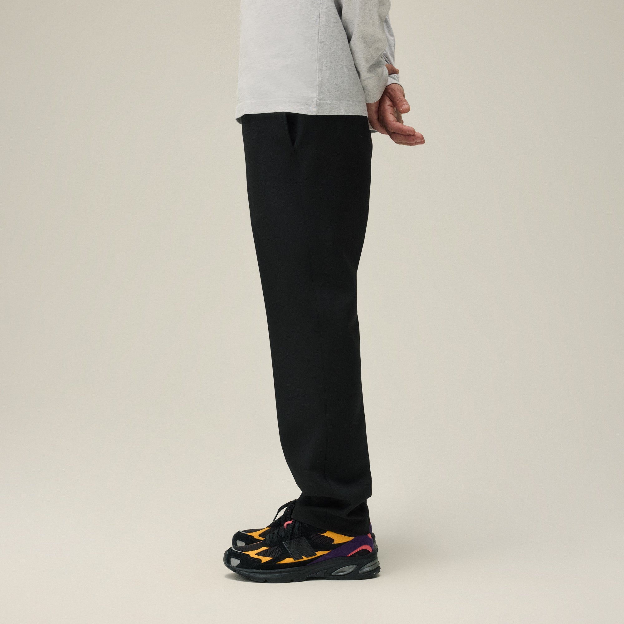 Kith Double Knit Chatham Pant - Black – Kith Europe