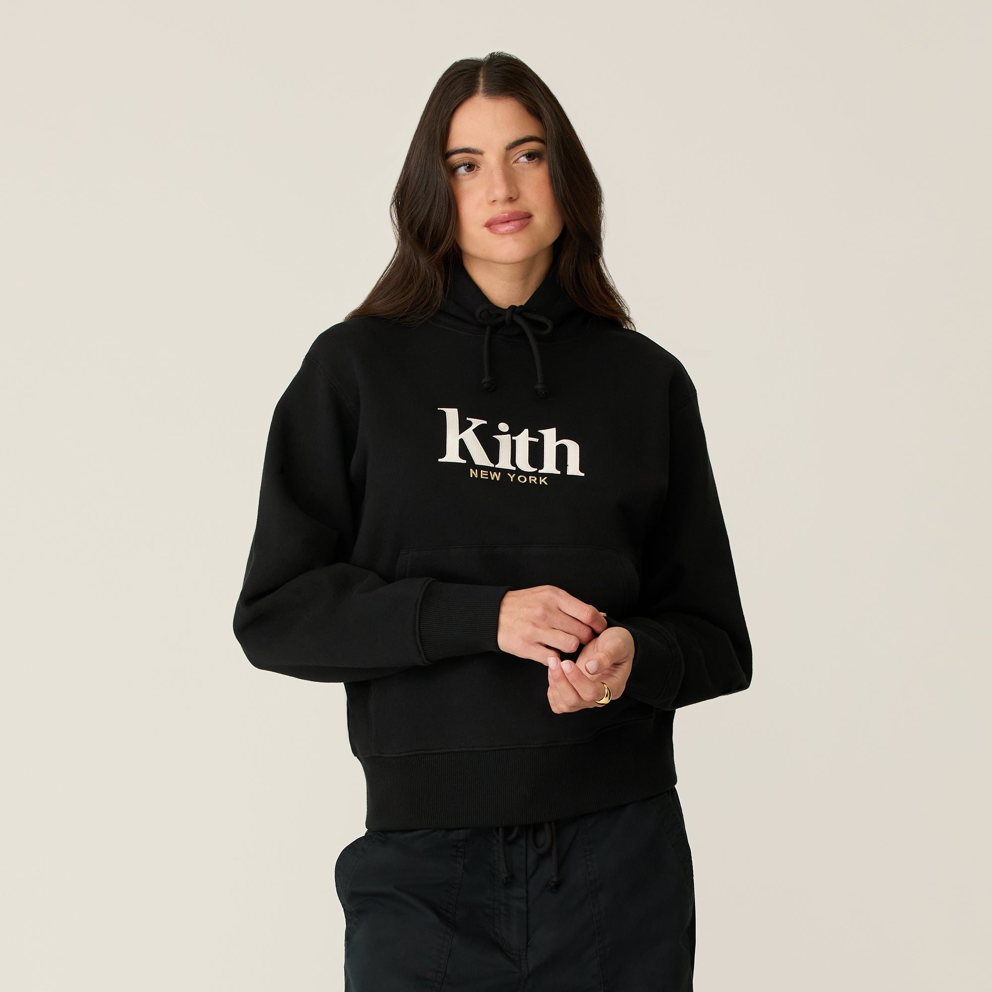 Kith Women Jane New York Hoodie II - Black – Kith Europe