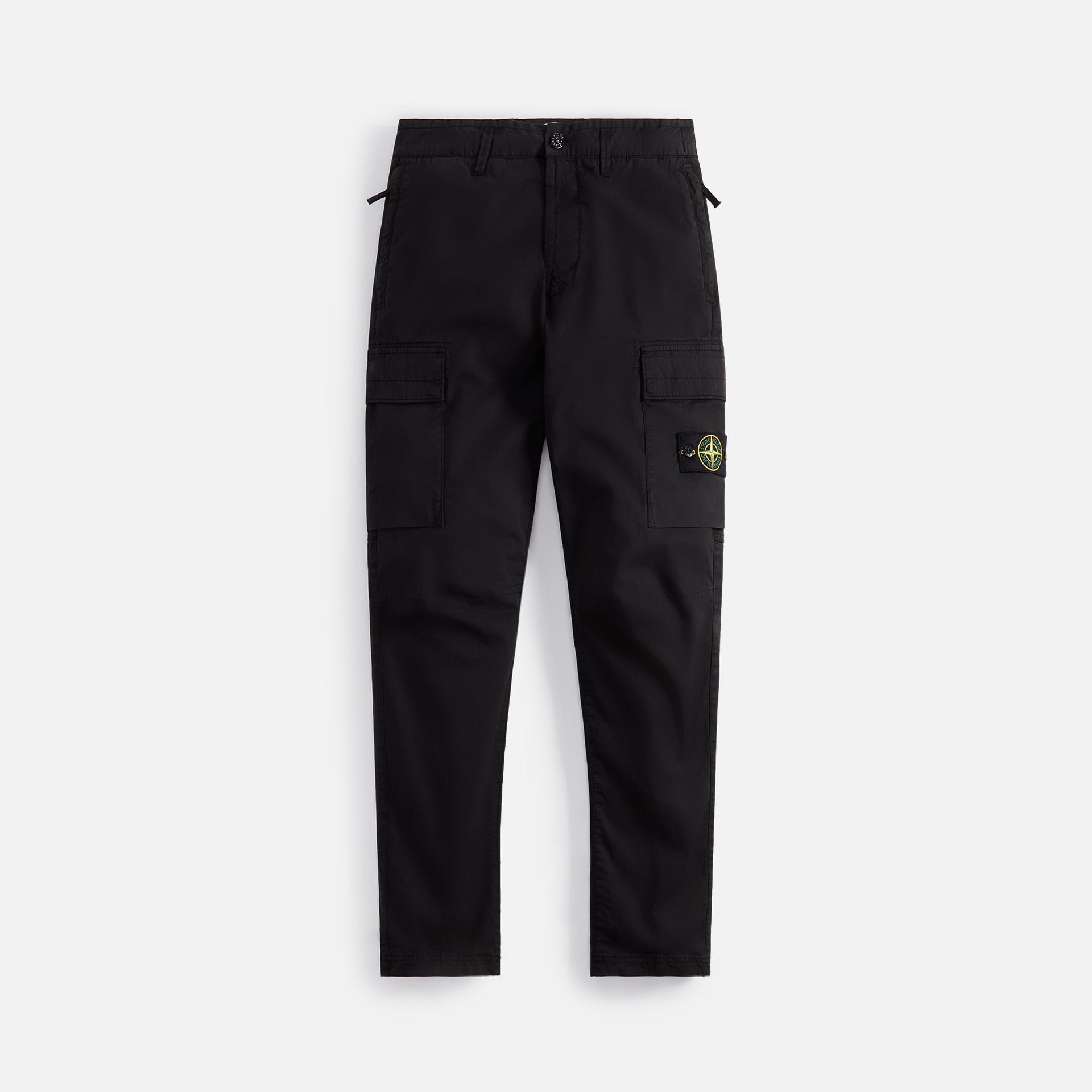 Stone Island Garment Dyed Cotton Twill Pant - Black