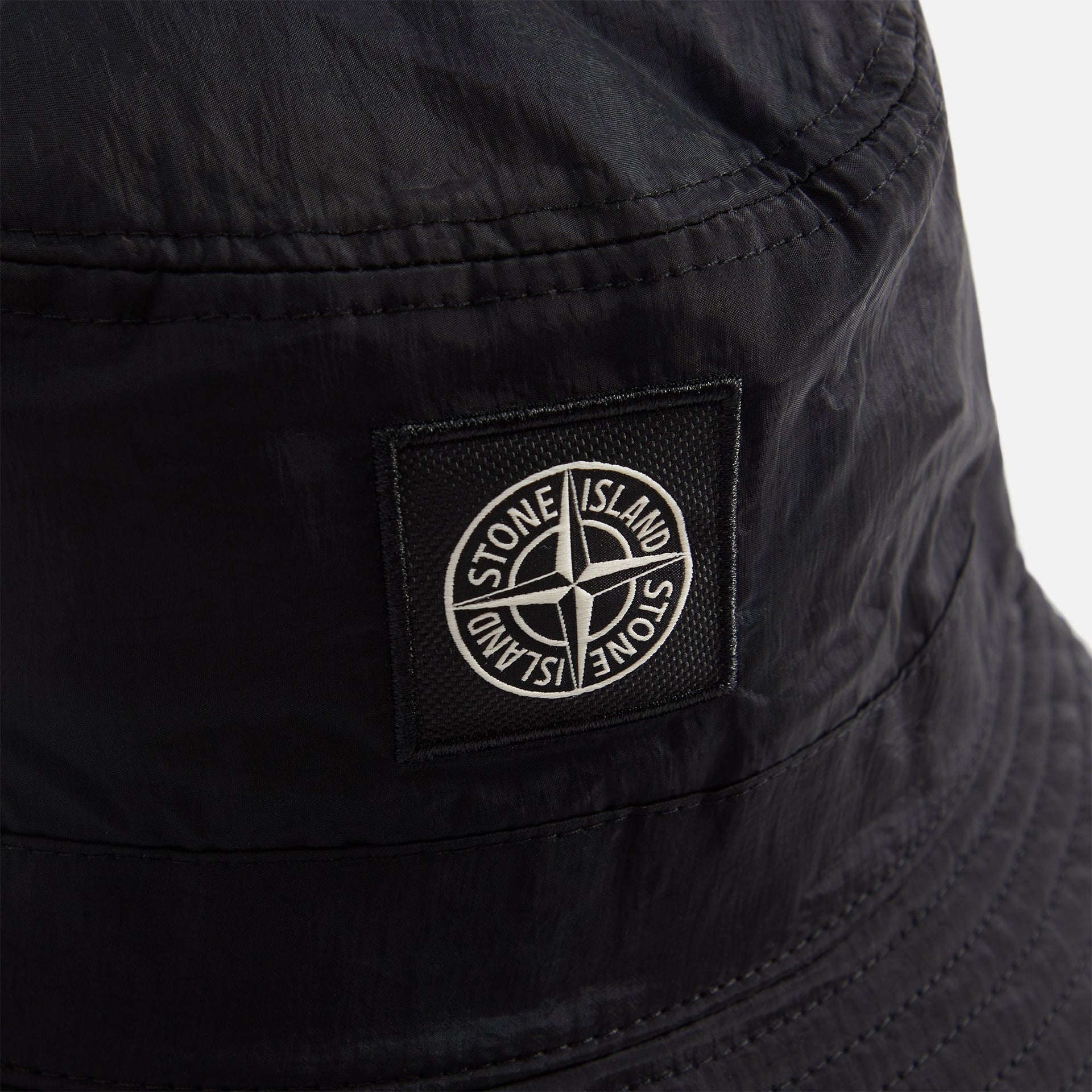 Stone Island Nylon Metal Bucket Hat - Black