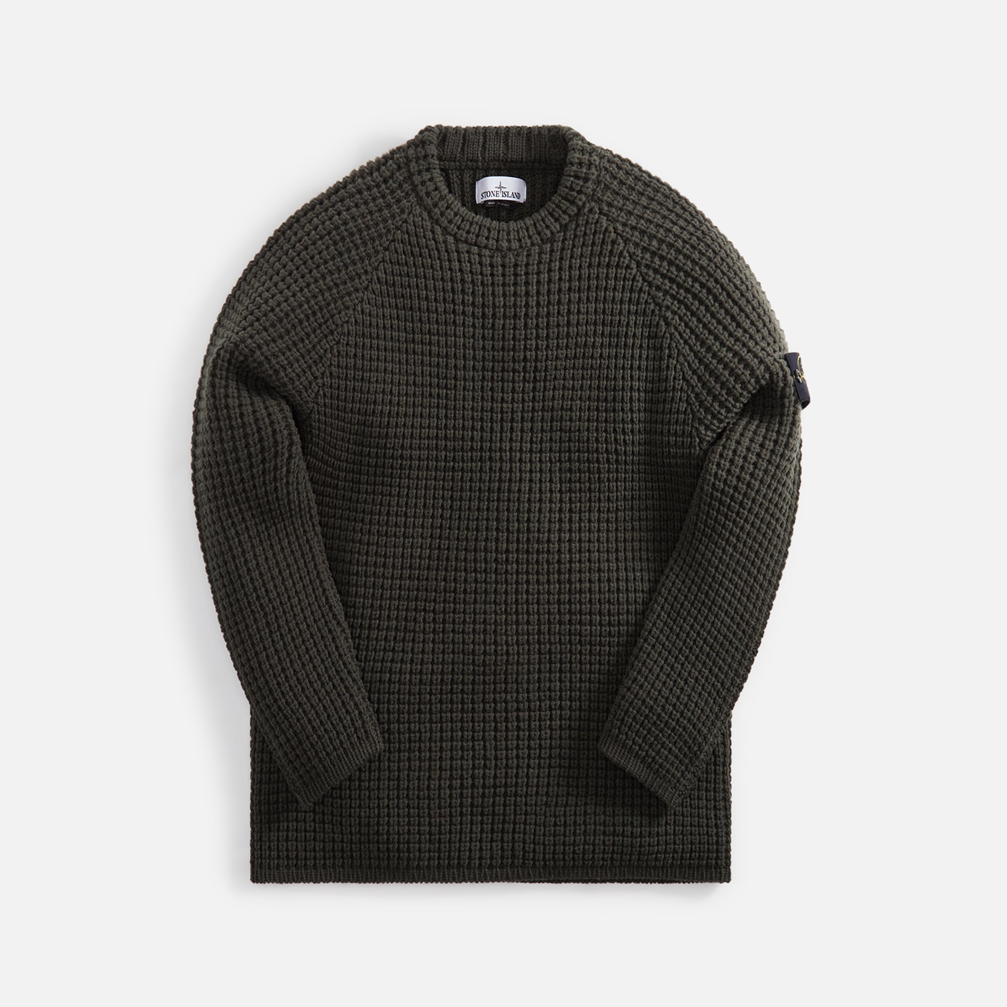 Stone Island Knit Crewneck - Olive – Kith Europe