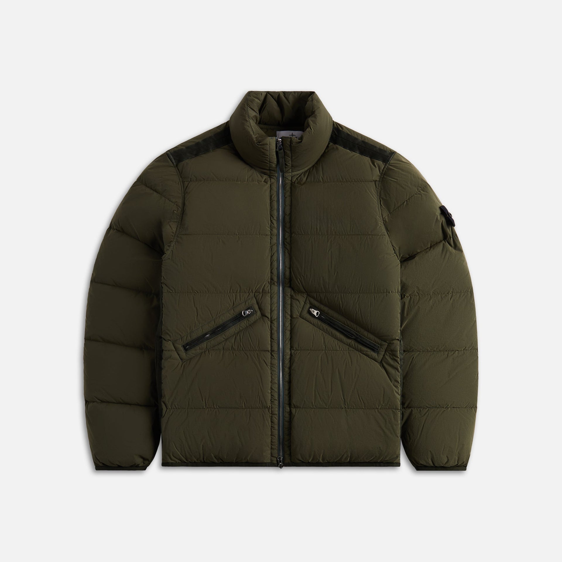 Stone Island Real Down Jacket - Musk