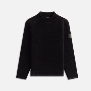 Stone Island Wool Crewneck Sweater - Black