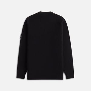 Stone Island Wool Crewneck Sweater - Black