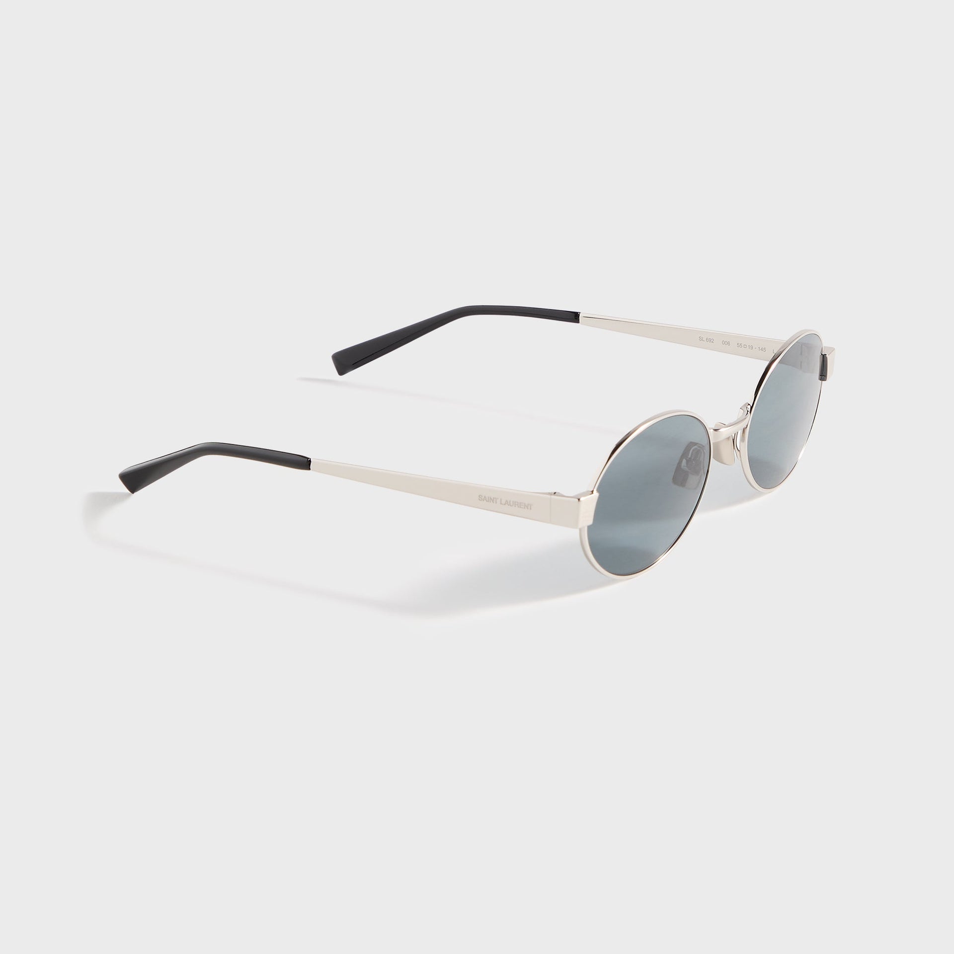 Saint Laurent SL 692 Sunglasses - Silver / Blue