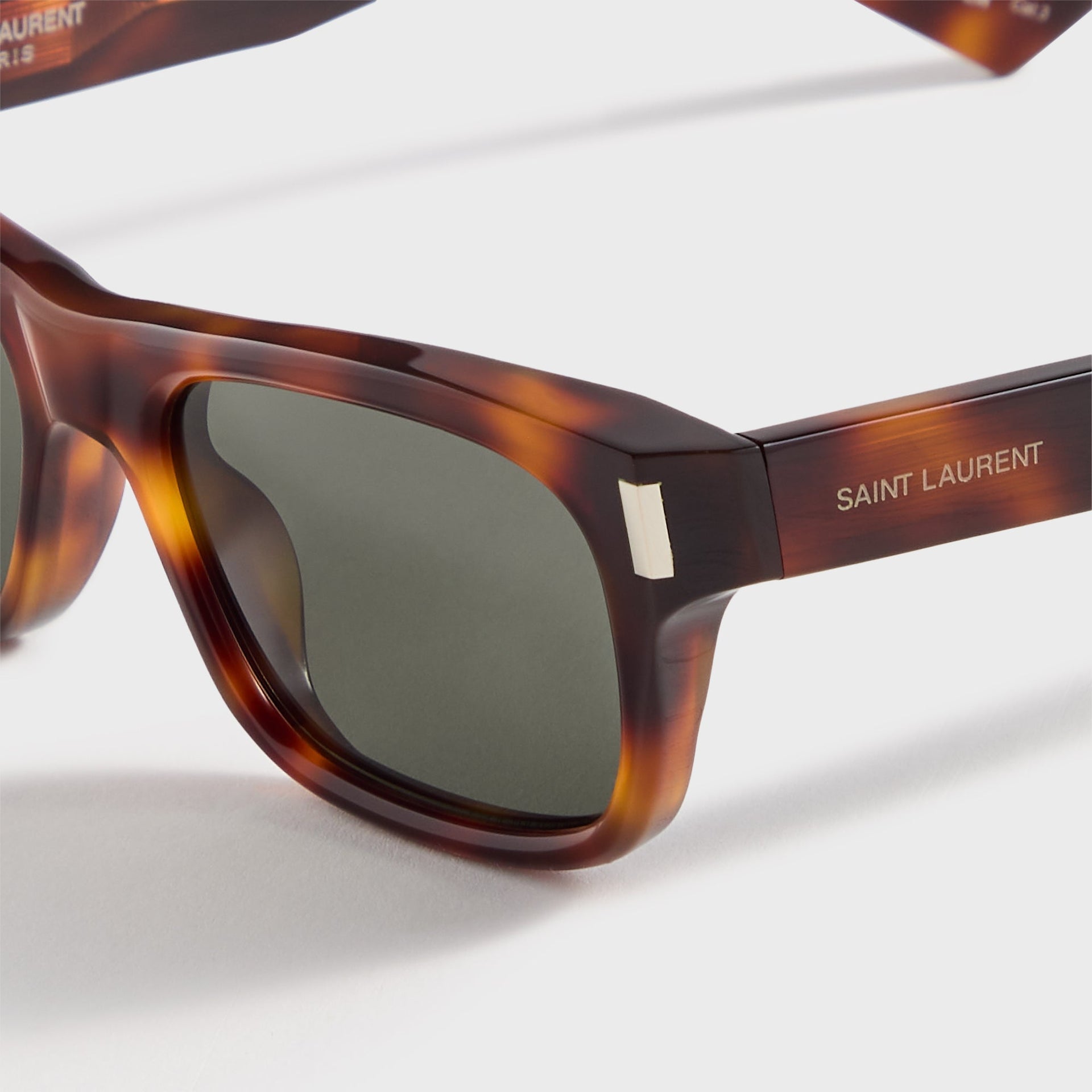 Saint Laurent SL 83 Sunglasses - Havana / Grey