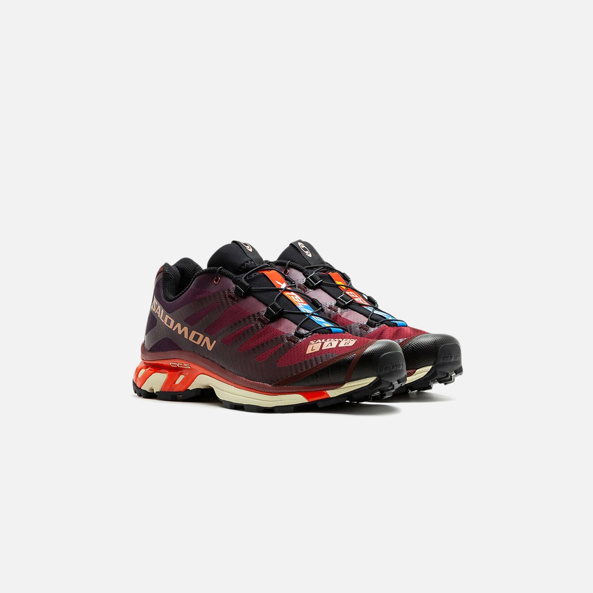 Salomon XT-4 - Bitter Chocolate / Mocha Mousse / Fiery Red – Kith