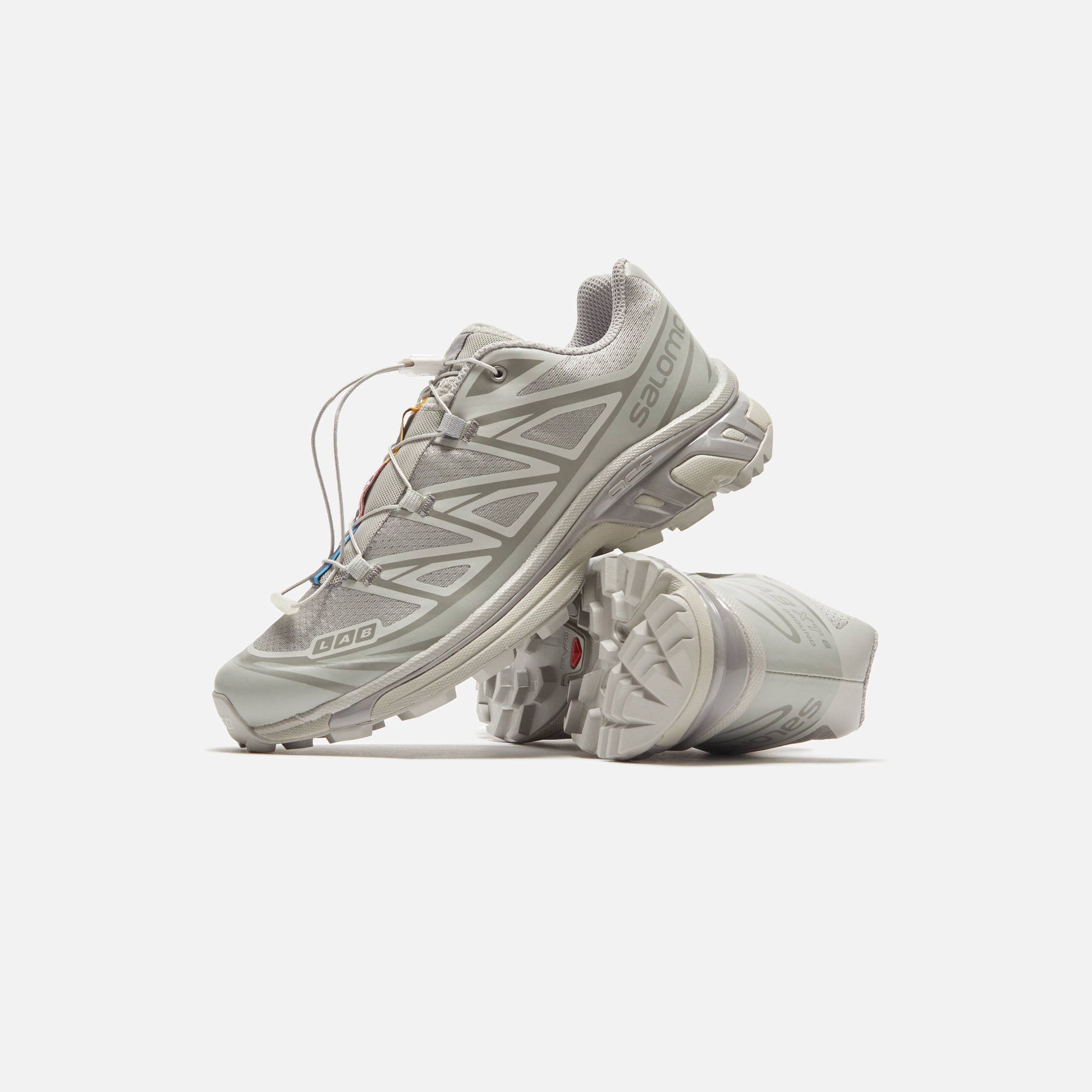 Salomon XT-6 - Ghost Gray / Ghost Gray / Gray Flannel – Kith