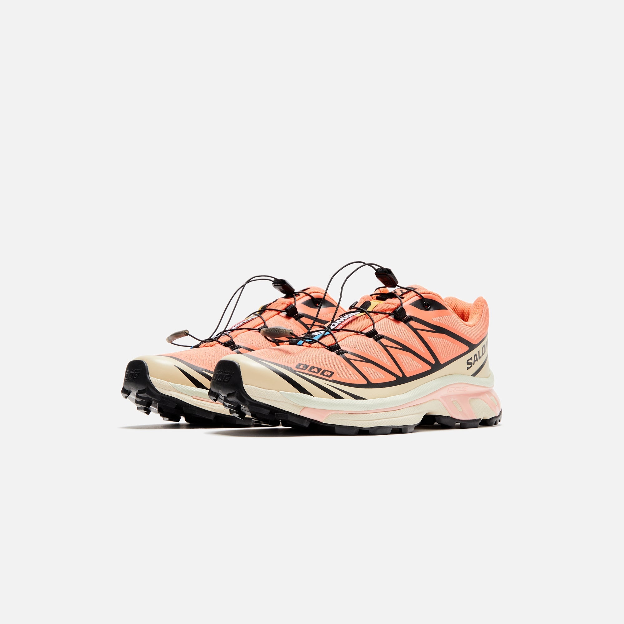 Salomon XT-6 - Living Coral / Black / Cement – Kith Europe
