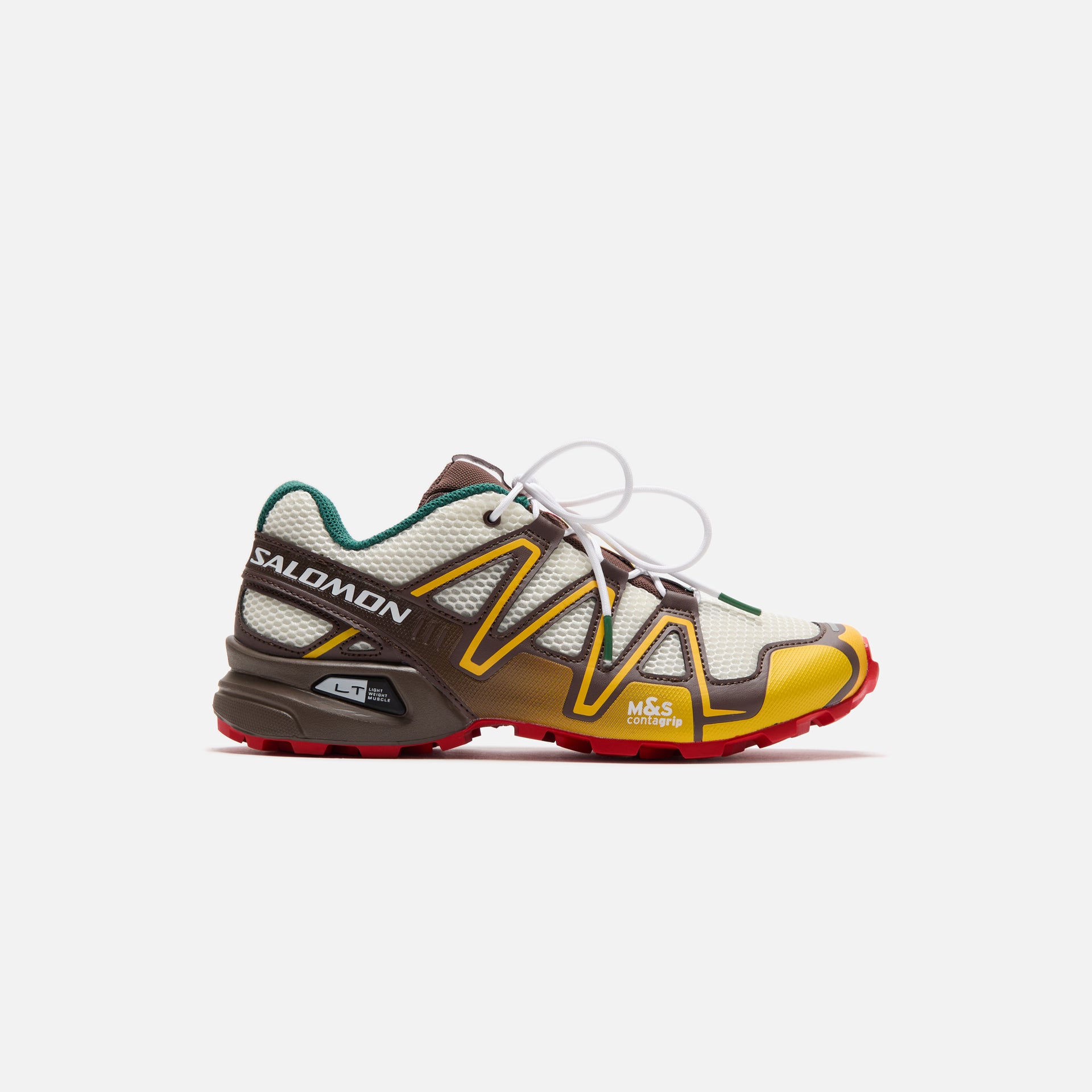 Salomon x VANDYTHEPINK Speedcross 3 - Vanilla Ice / Shopping Bag / Posy Green