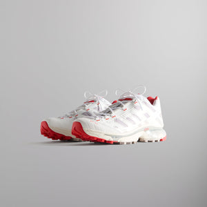 Kith for Salomon XT-4K - Bright White / Ashes of Roses / Fiery Red