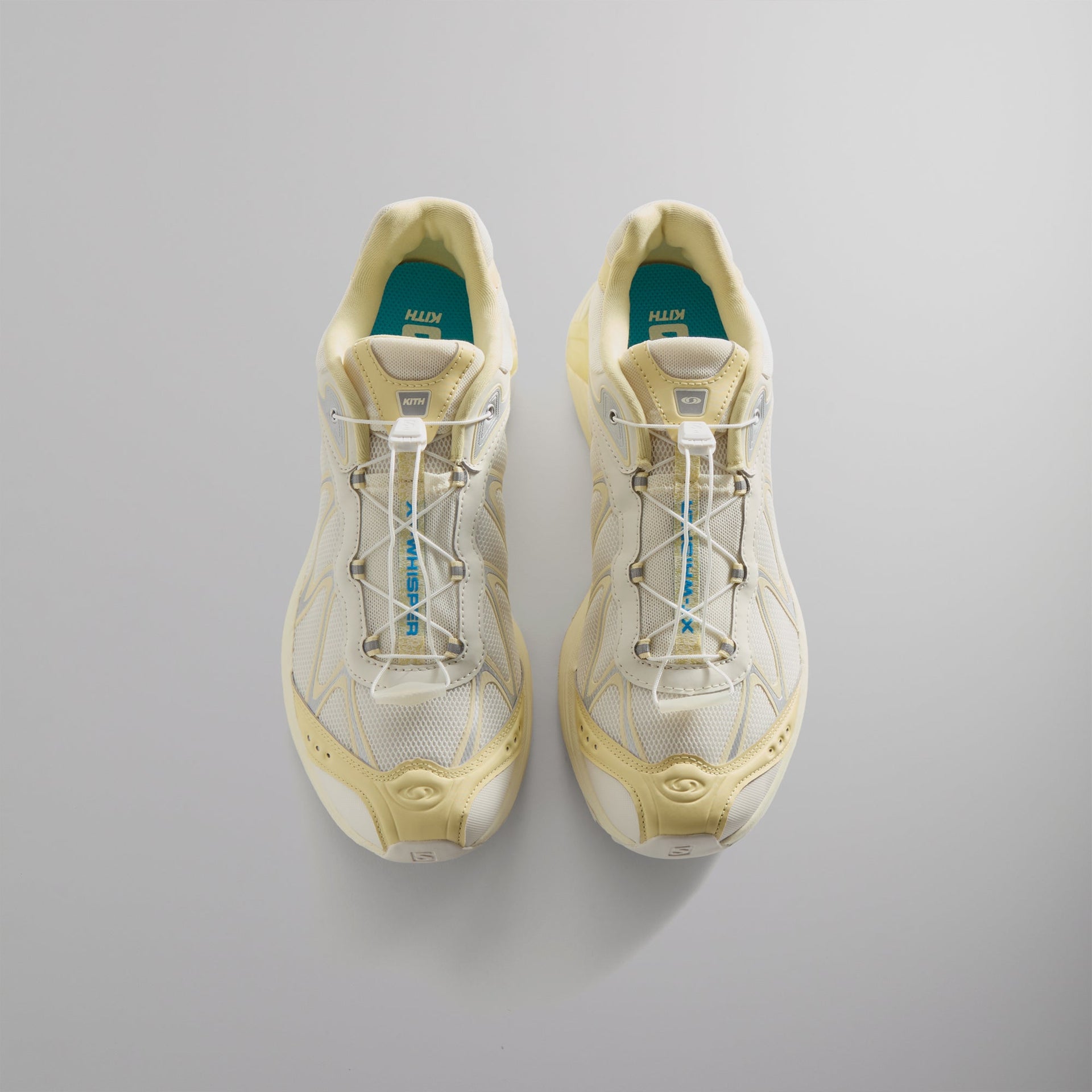 Kith for Salomon XT-Whisper - Vanilla / Transparent Yellow / Silver