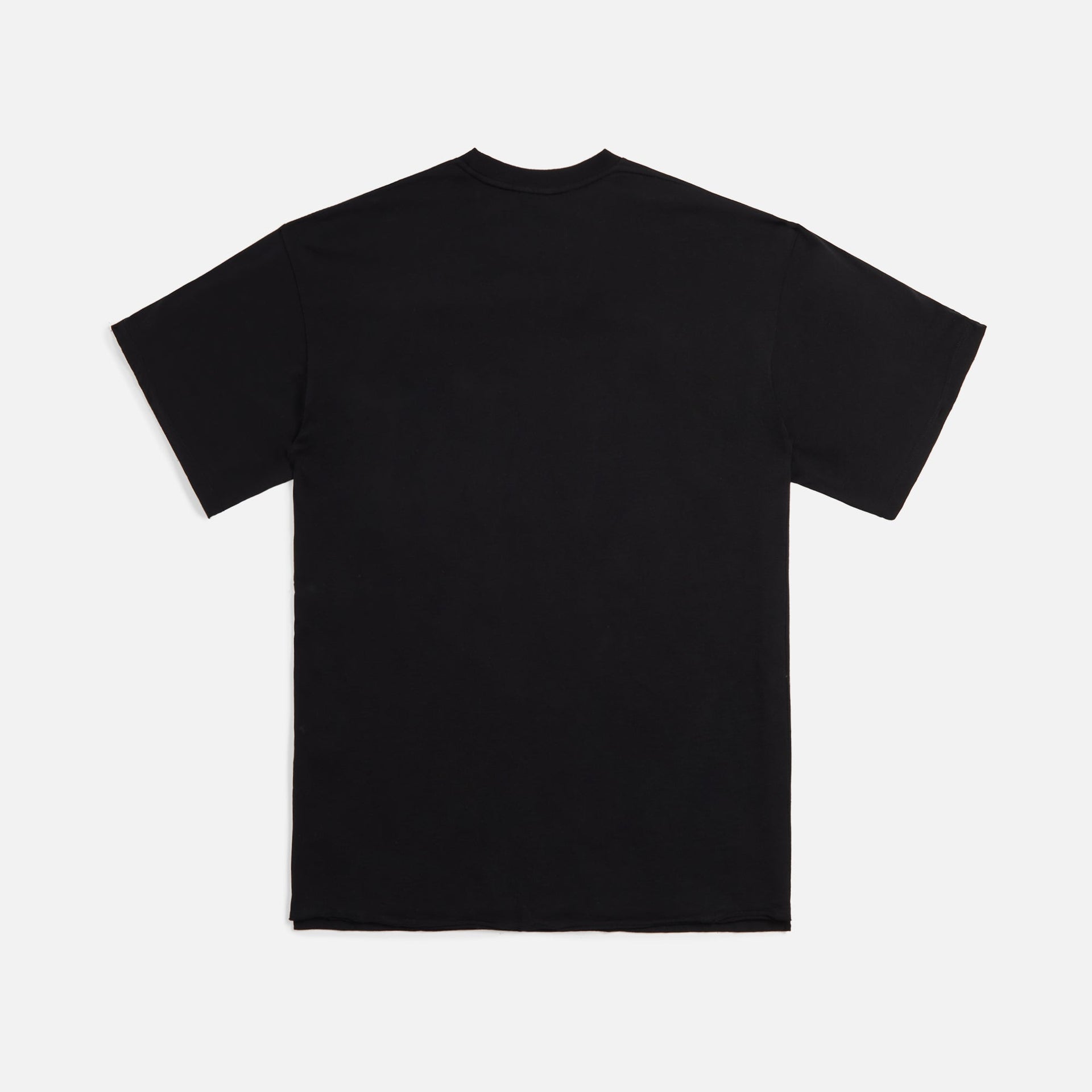 Saint Laurent Tee - Col Rond Noir Delave