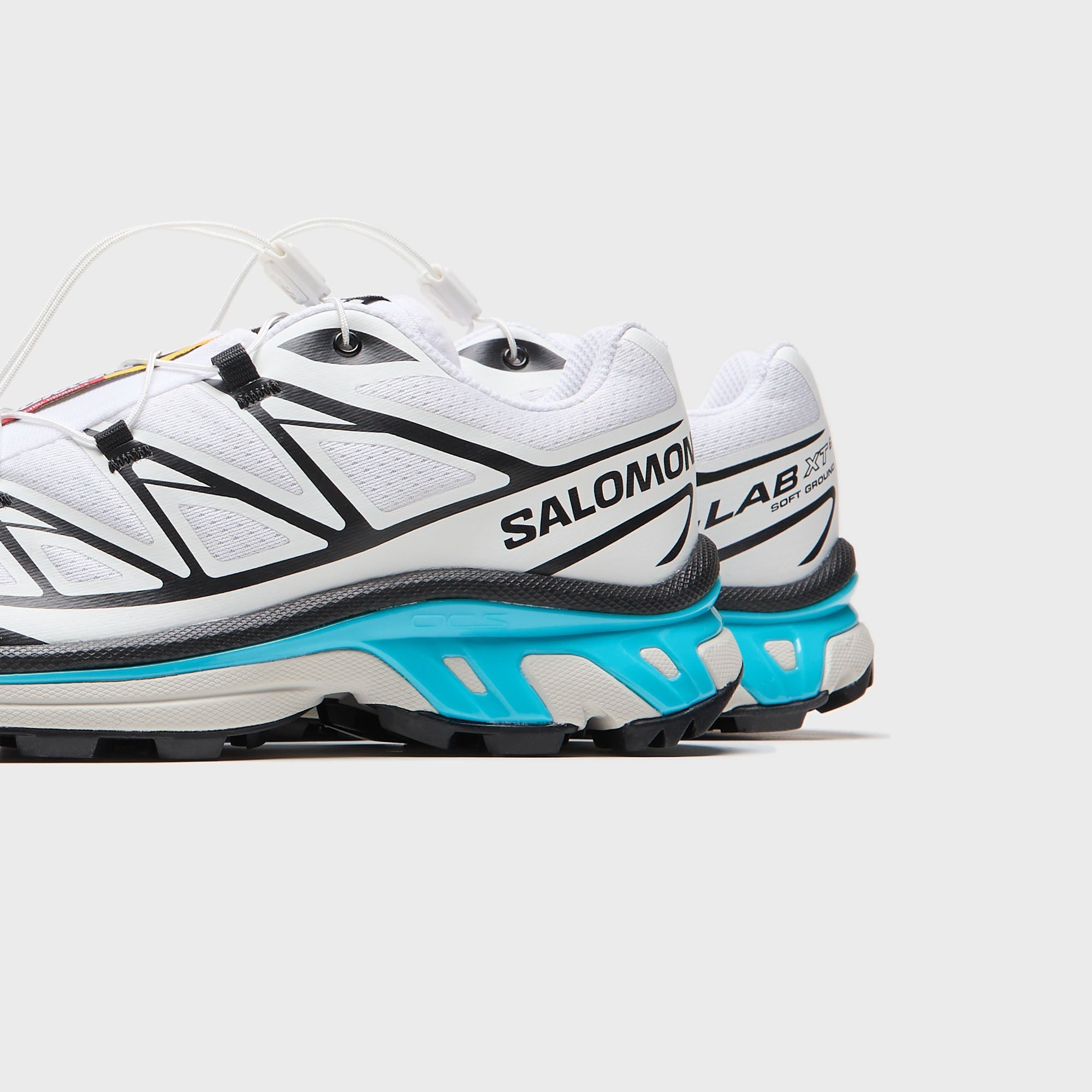 マ*チ様 SALOMON XT-6 Black/White/Blue Curac Salomon XT-6 - Black / White / Blue Curacao – Kith Europe