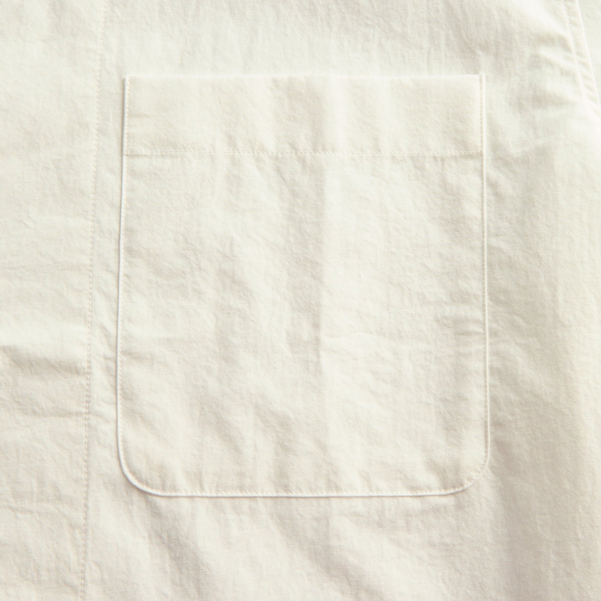 Studio Nicholson Agios Short Sleeve Shirt - Optic White