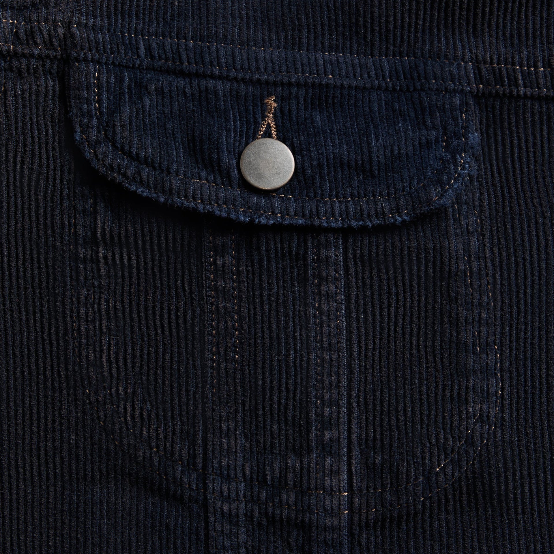 Studio Nicholson x Aaron Levine Derby Double Dye Trucker Jacket - Faded Blue