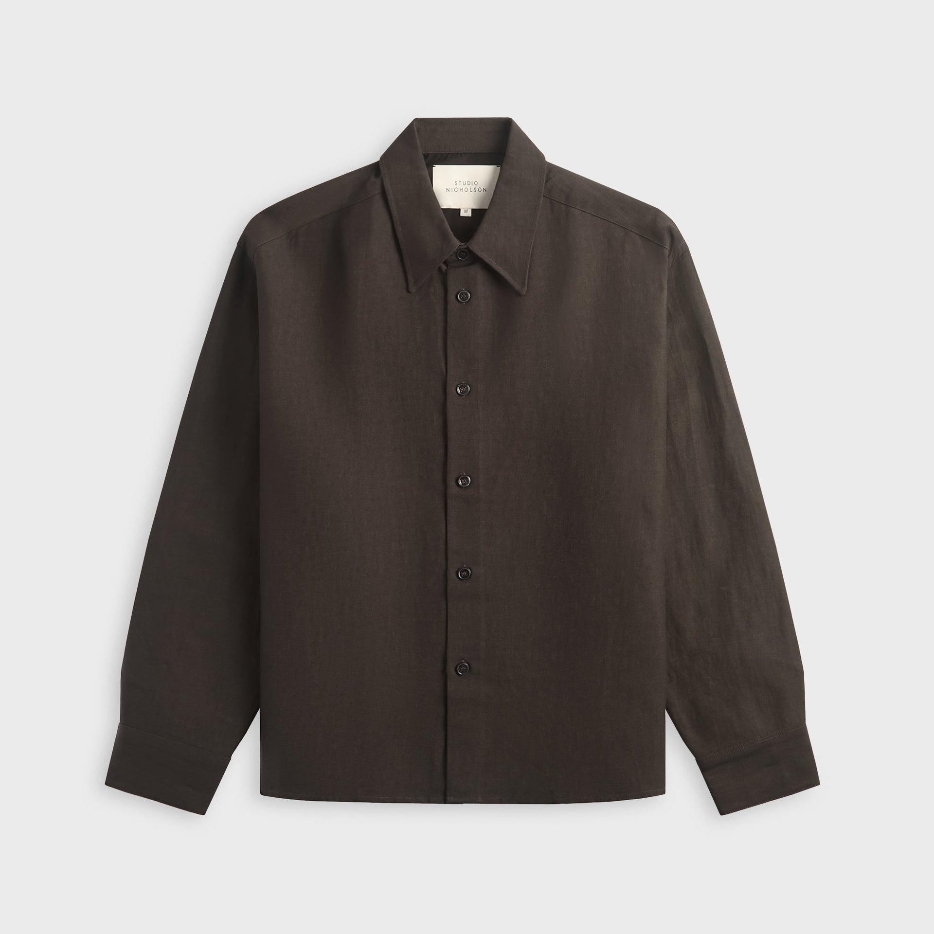 Studio Nicholson Nostra Shirt - Coal