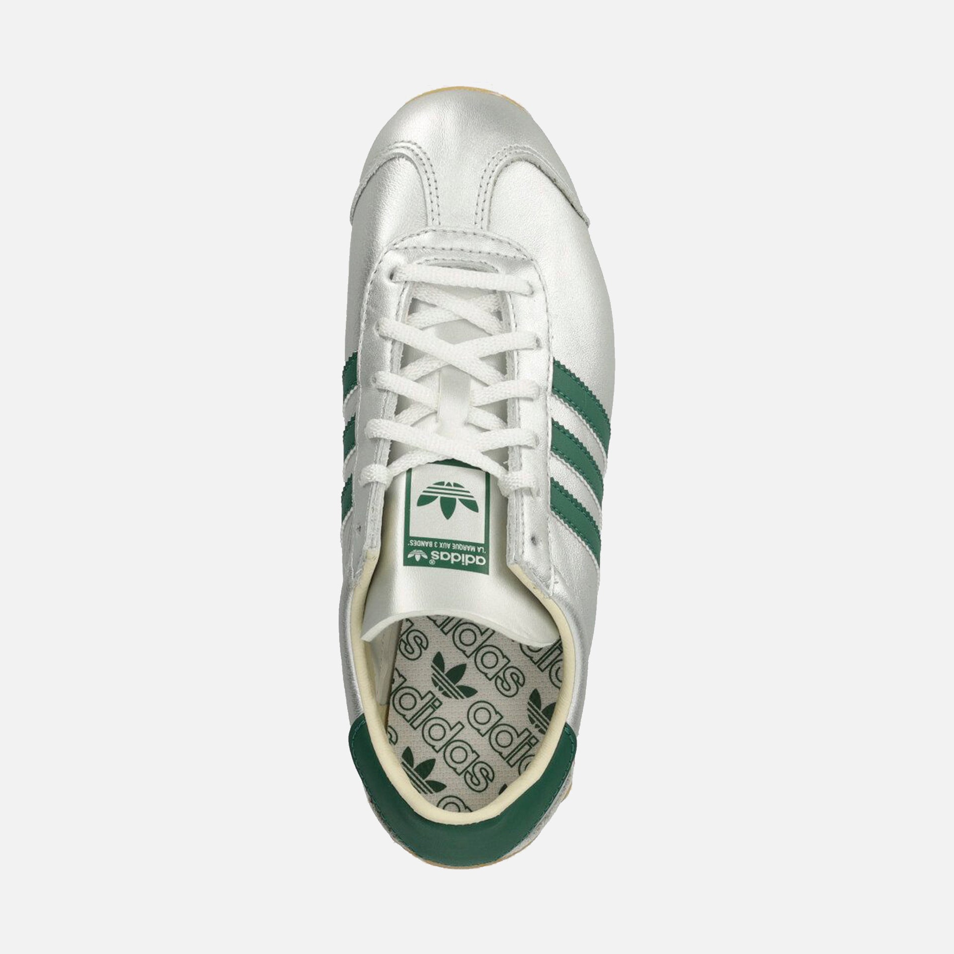 adidas COUNTRY OG Silver Metallic / Collegiate Green / Cream White