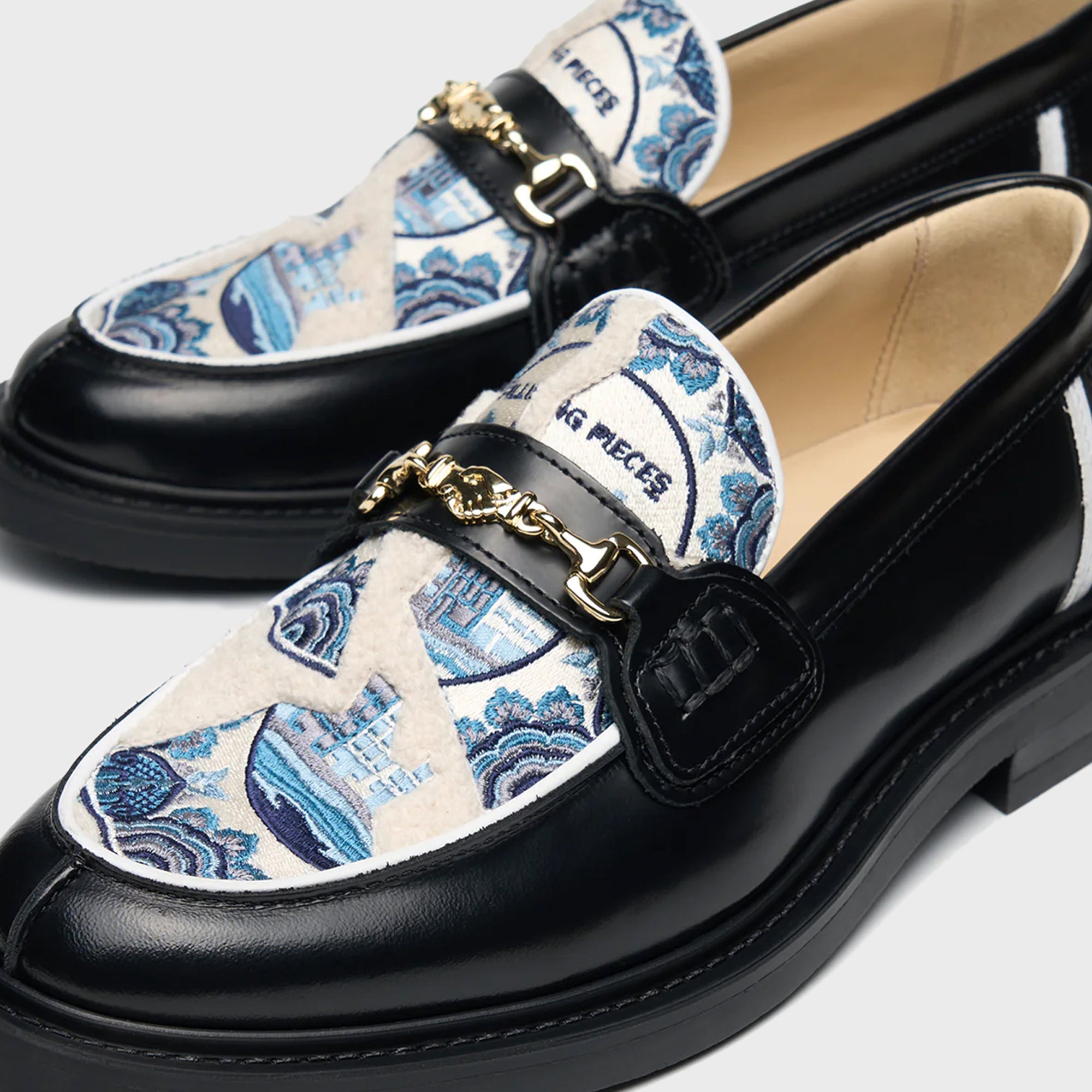 Filling Pieces Loafer - Broken Plate / Black – Kith Europe