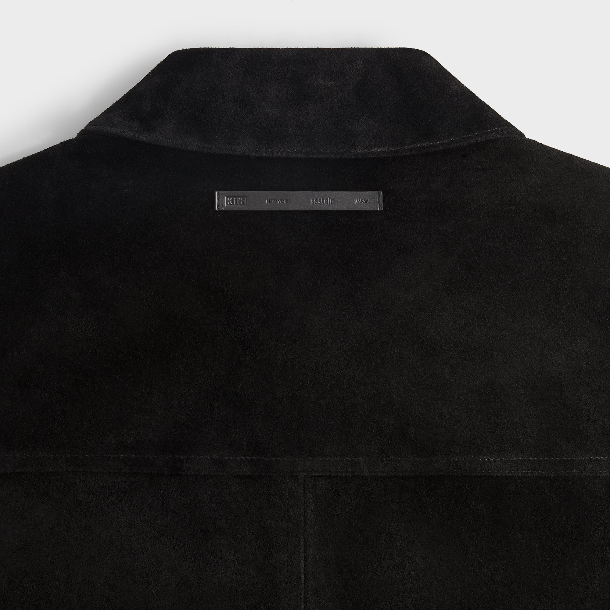 Kith 101 for ssstein Suede Zip Front Jacket - Black – Kith Europe