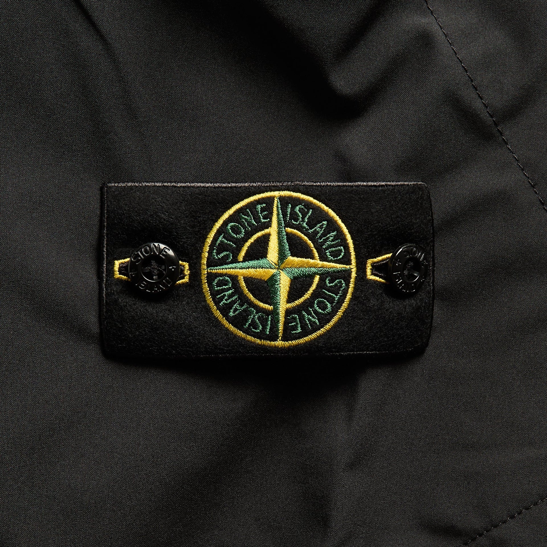 Stone Island Stretch Cotton Cargo Trouser - Black