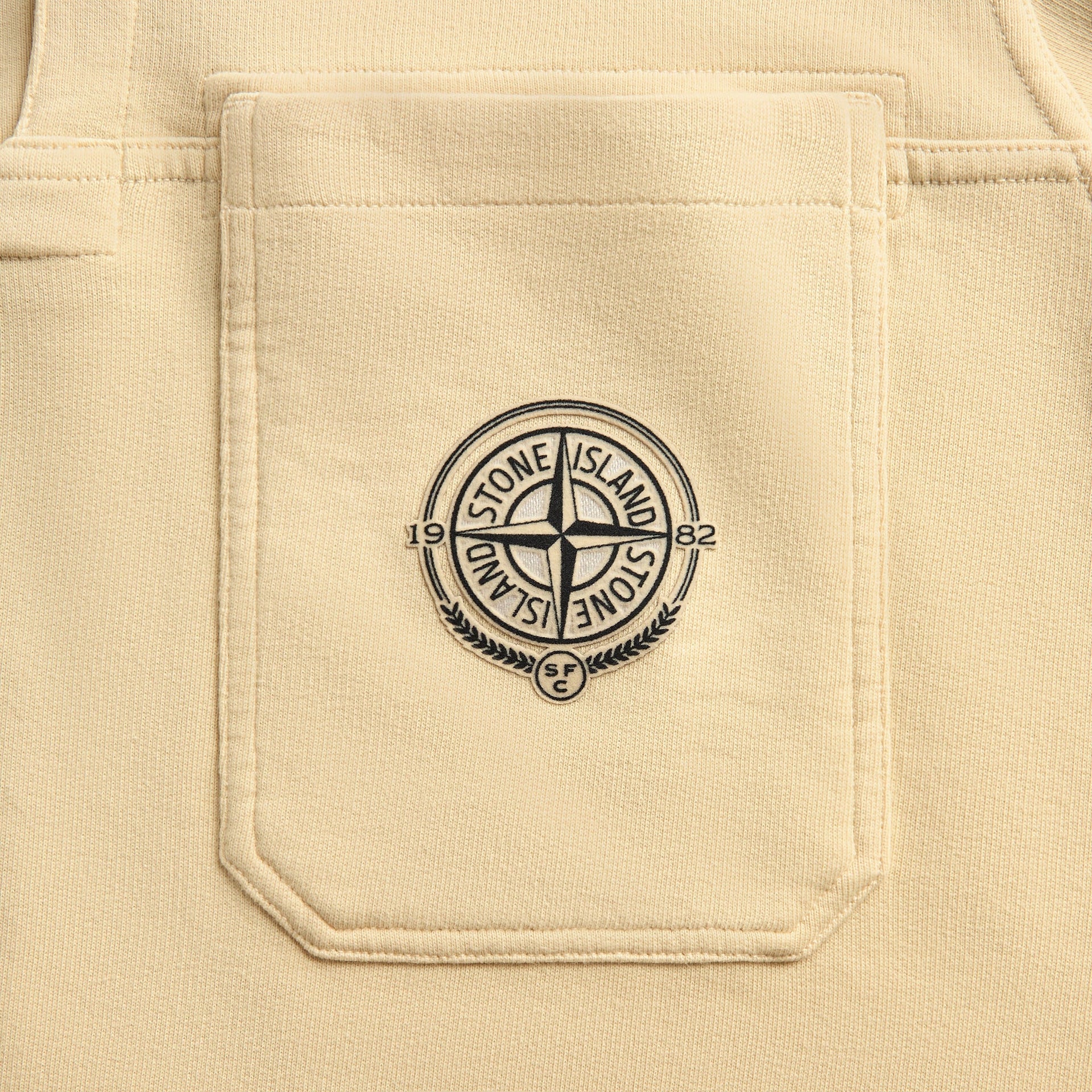 Stone Island x New Balance World Cup Long Sleeve Polo Sweatshirt - Ivory