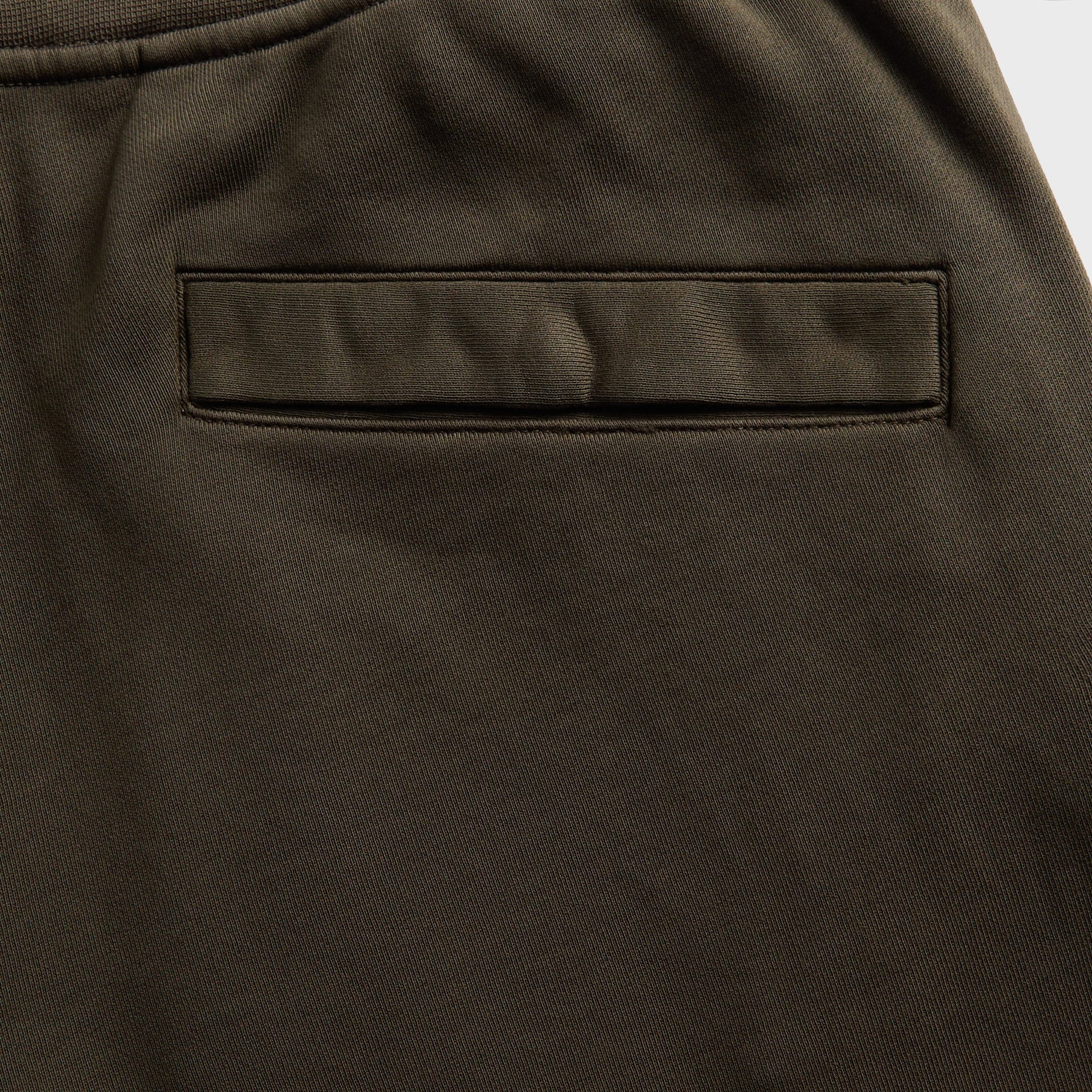 Stone Island Organic Mélange Cotton Fleece Sweatpant - Coal Grey